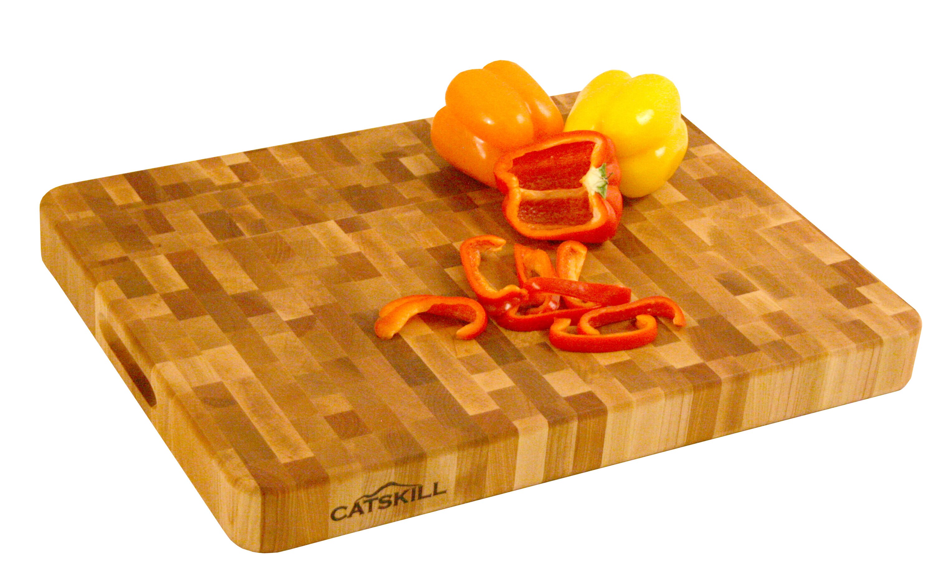 Solid Birch Wood Pro Series 20 Cutting Board, Catskill Craftsman