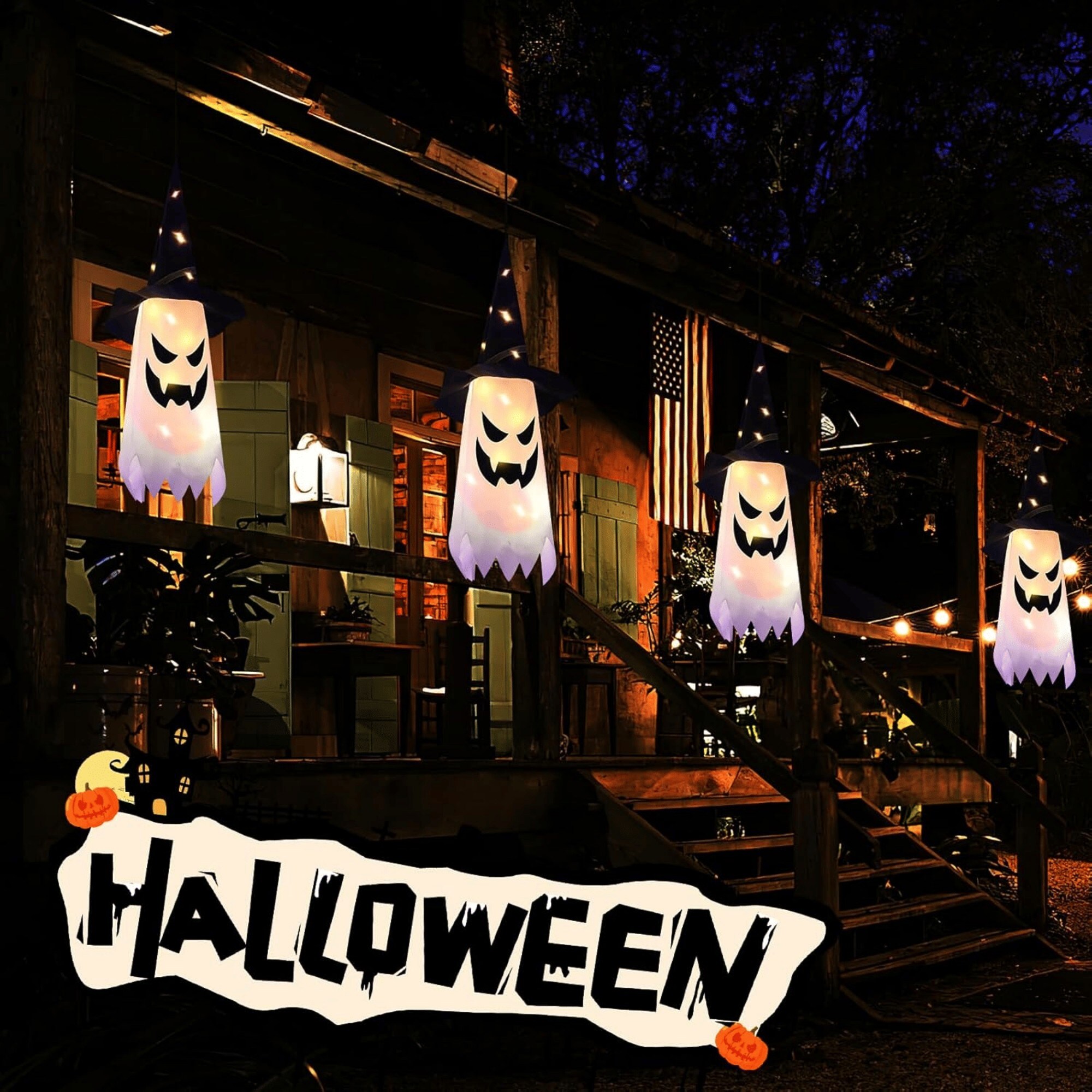 Wudkey L4-EO1F3D Halloween-String-Lights - View #4