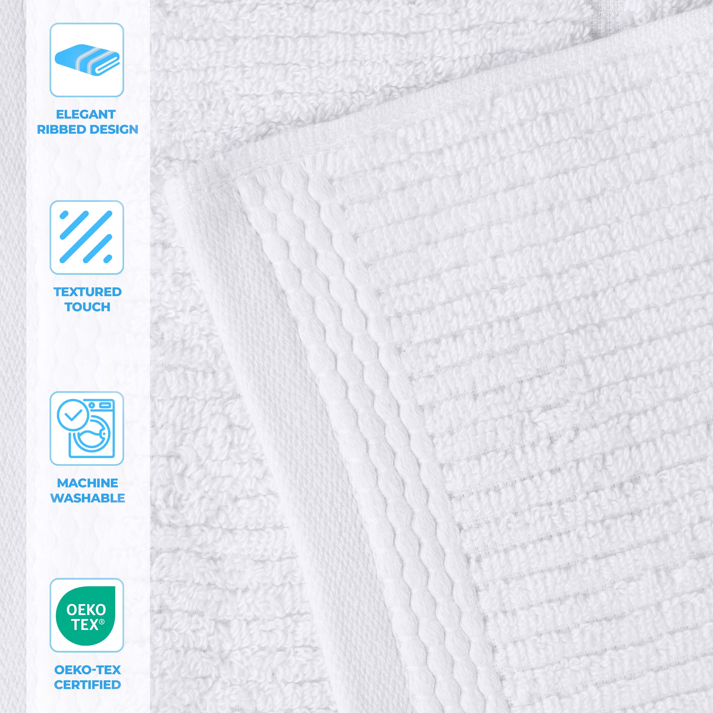 Superior MILO 9PC SET WH Bath-Towels - View #4