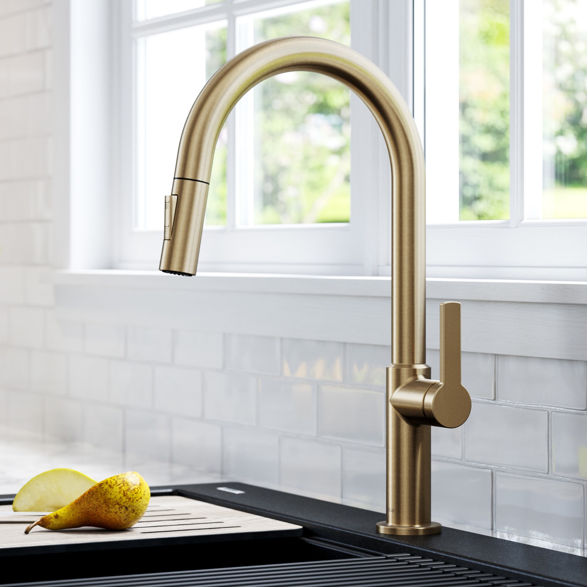 Kraus KPF-2820SFACB Kitchen-Faucets - View #2