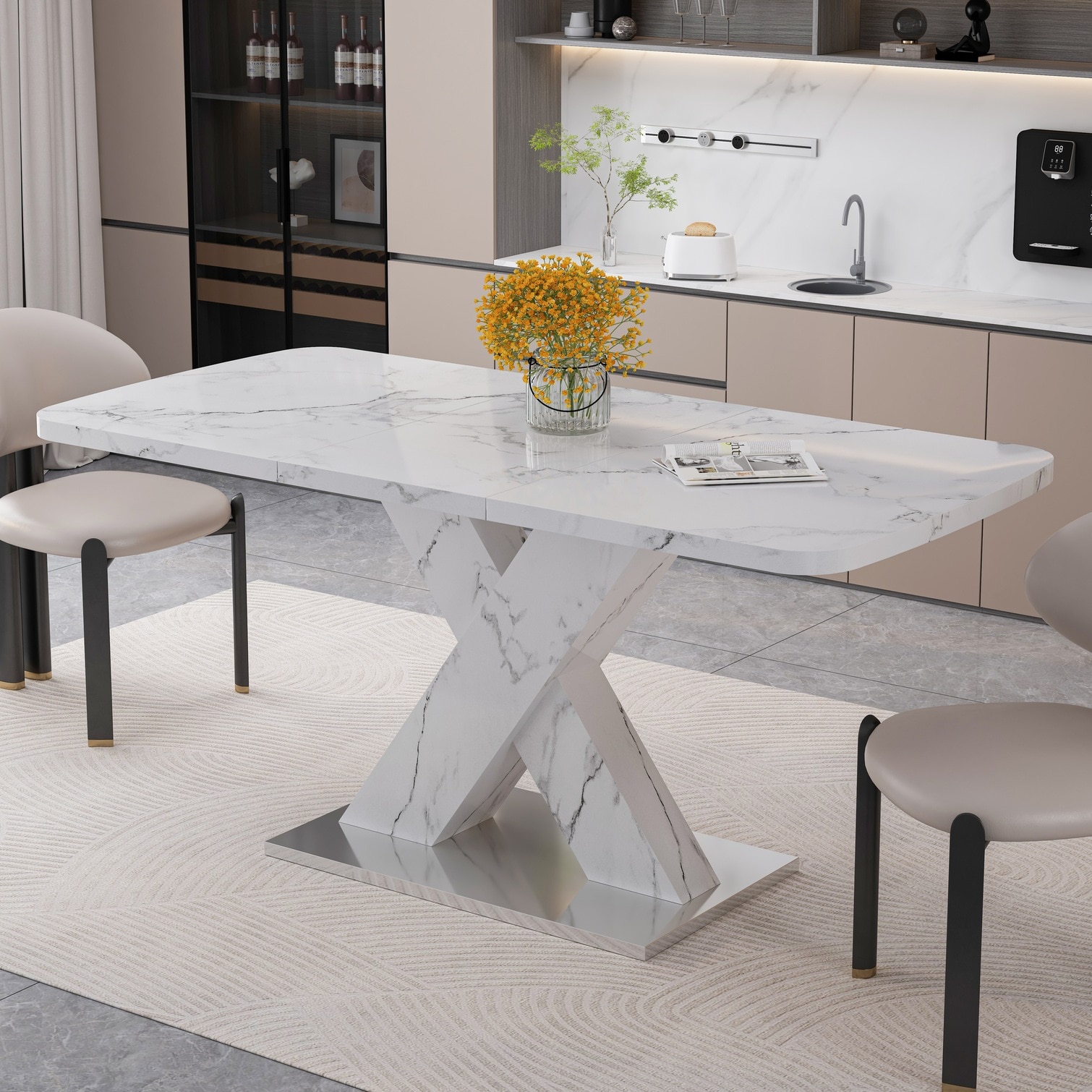 SunJet M8BCL7U4RD5K Dining-Tables - View #2