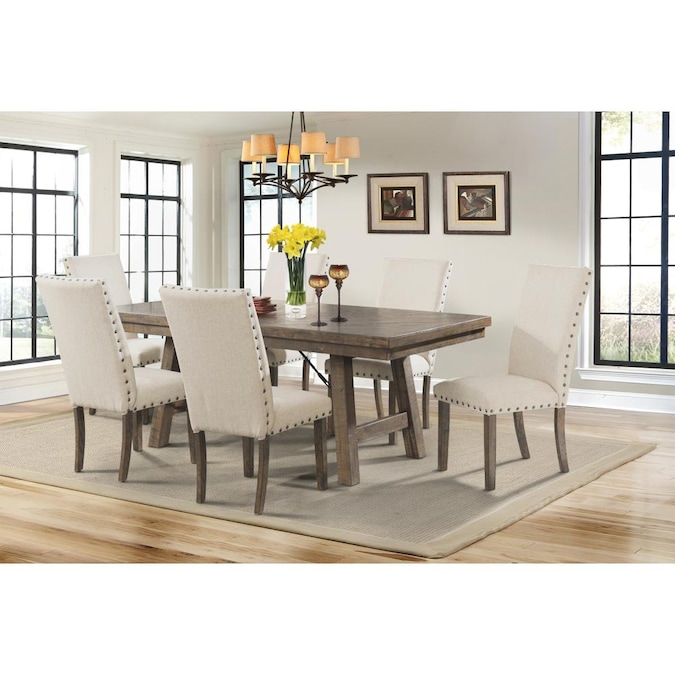 Picket House Furnishings Dex Smokey, Rustic Dining Room Table And Chairs Set