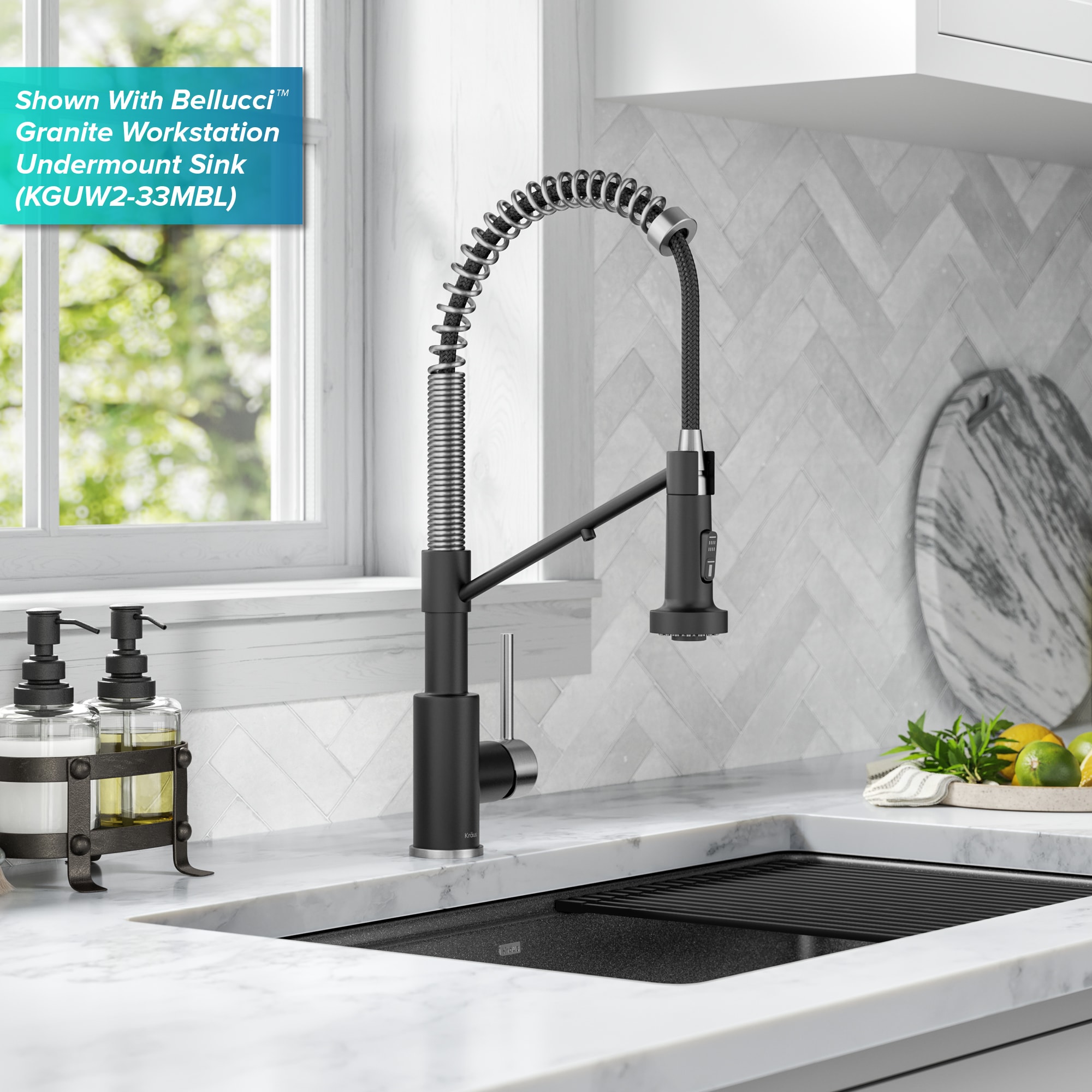 Kraus KFF-1610SFSMB Kitchen-Faucets - View #4