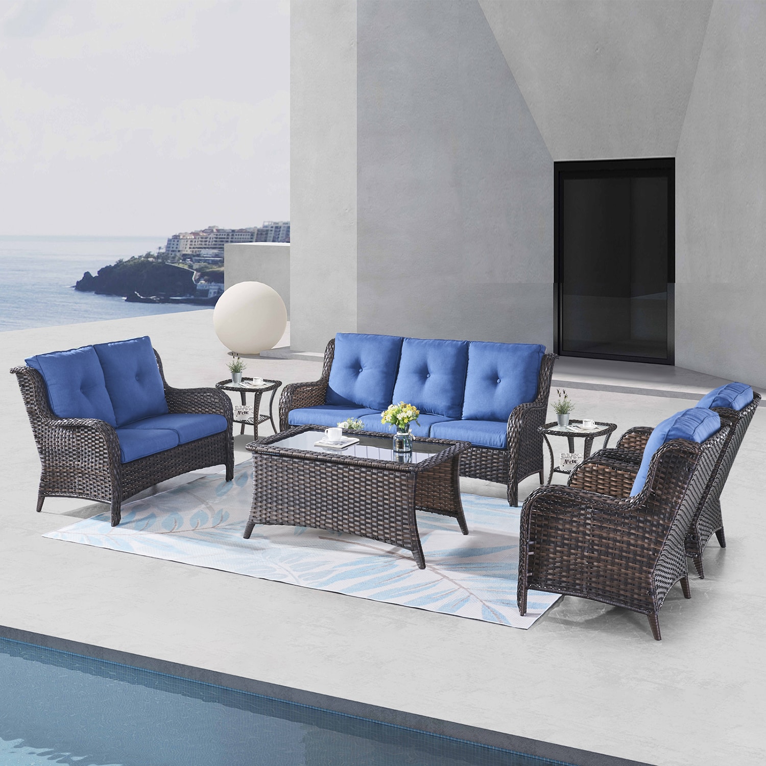 Rilyson FS1338006018025X2-1 Patio-Conversation-Sets - View #2