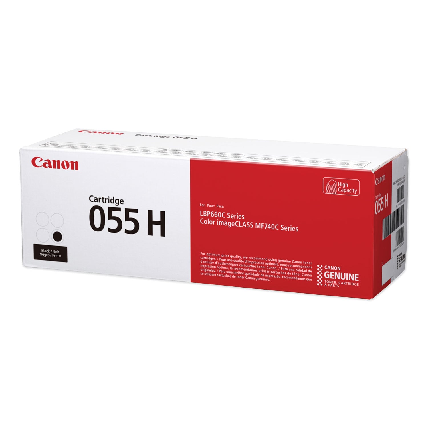 3020C001 (055H) High-Yield Toner 7600 Page-Yield Black