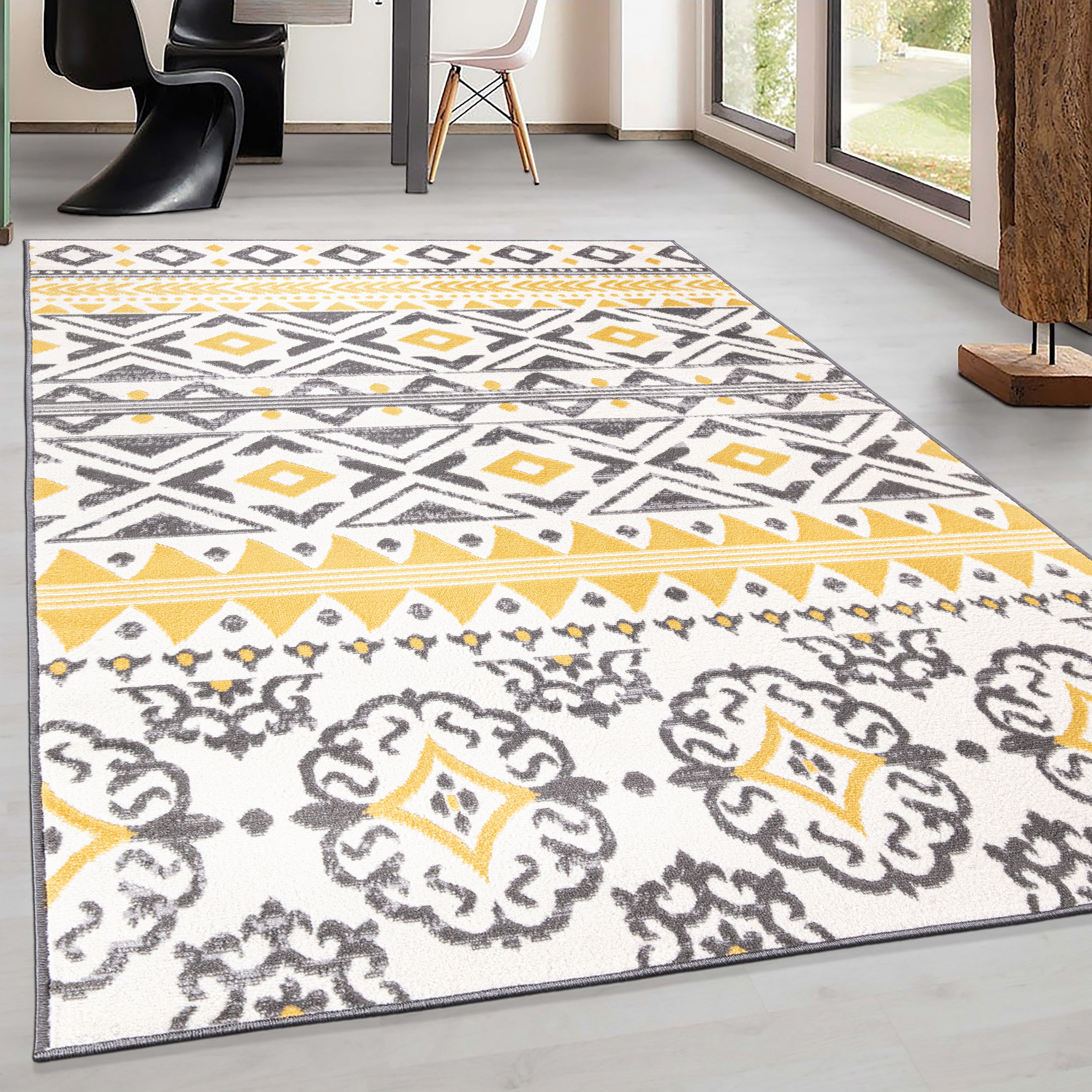 World Rug Gallery 2078YELLOW8X10 rugs - View #3