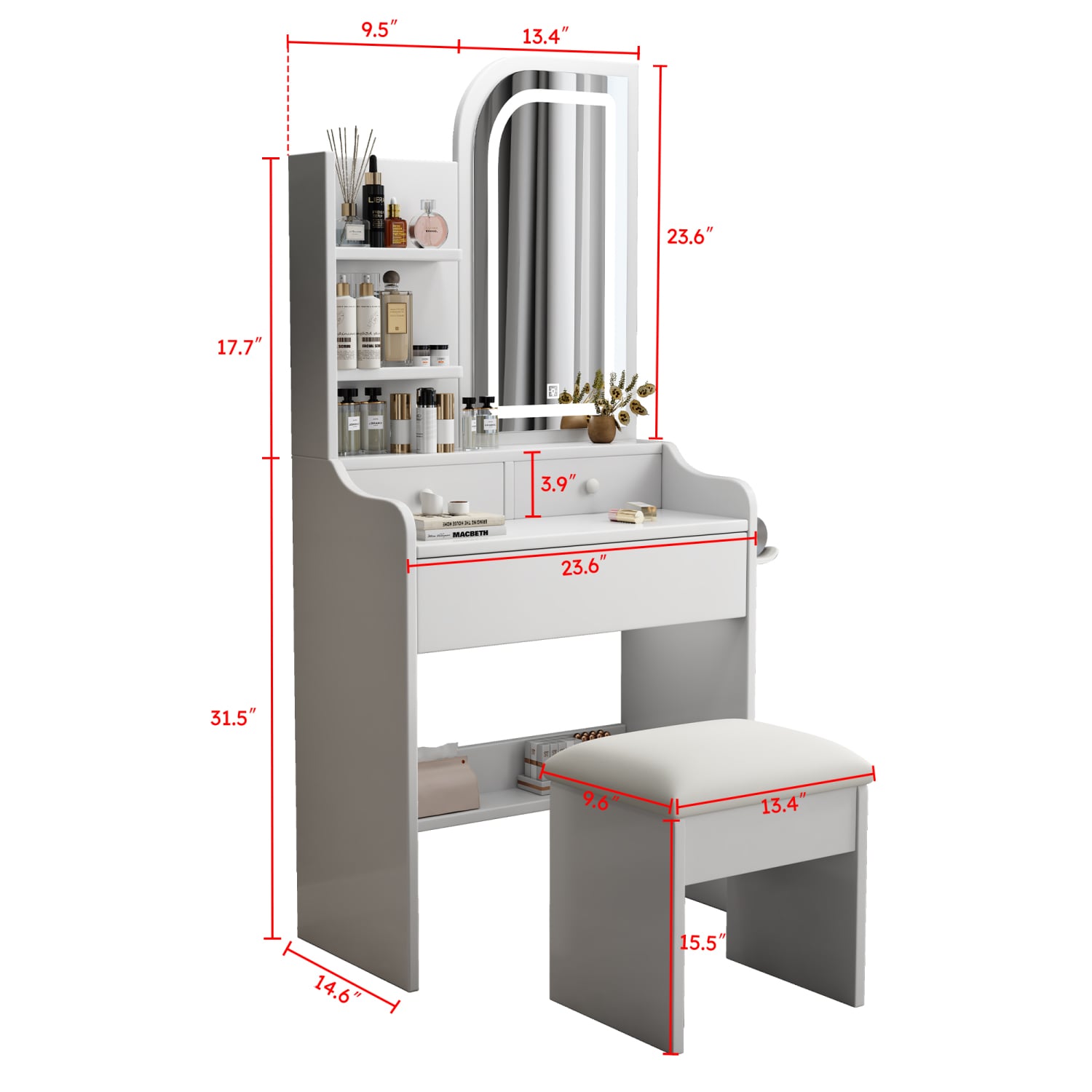 Streamdale Furniture W509P173273 Bedroom-Vanities - View #8