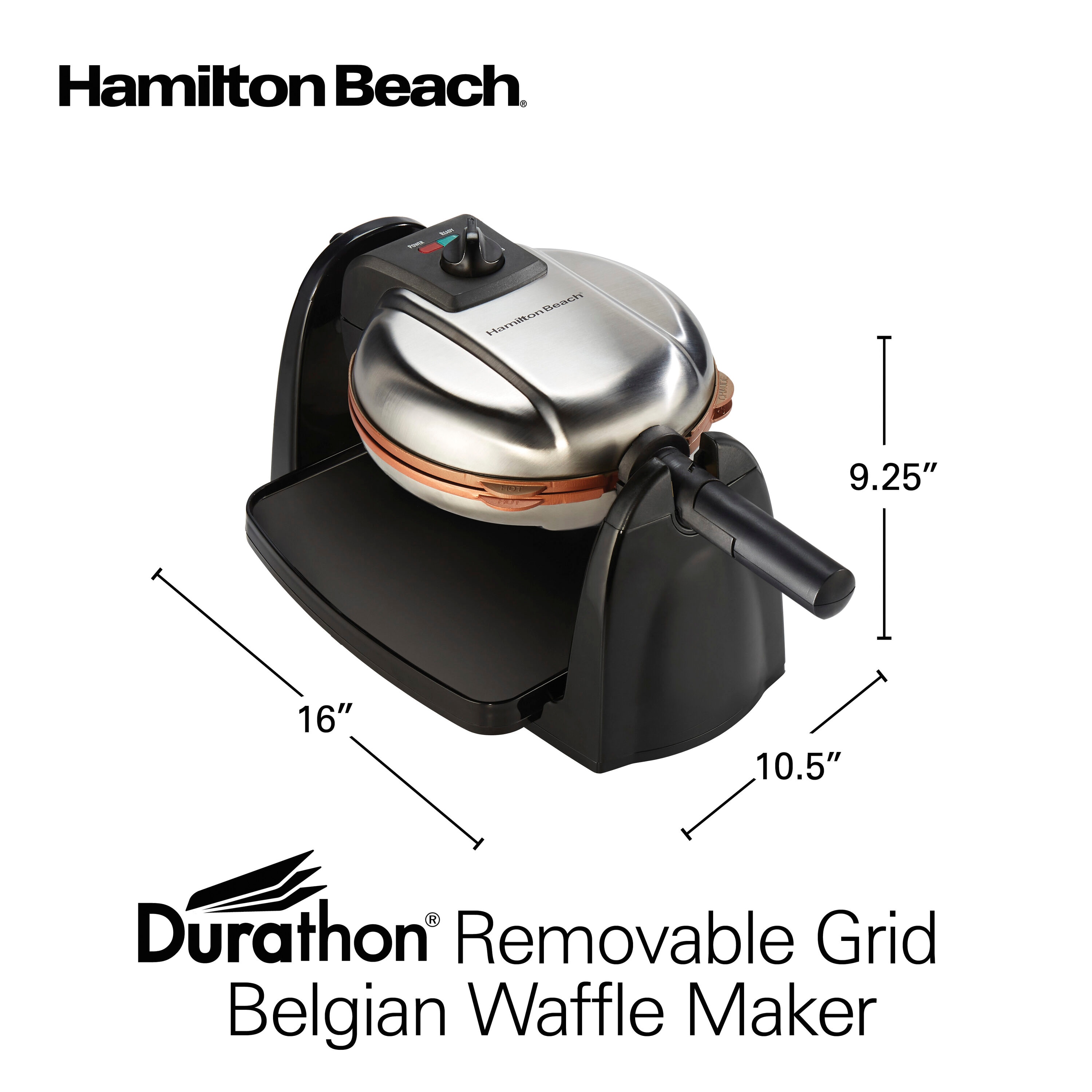 Hamilton Beach 26133 Waffle-Makers - View #8