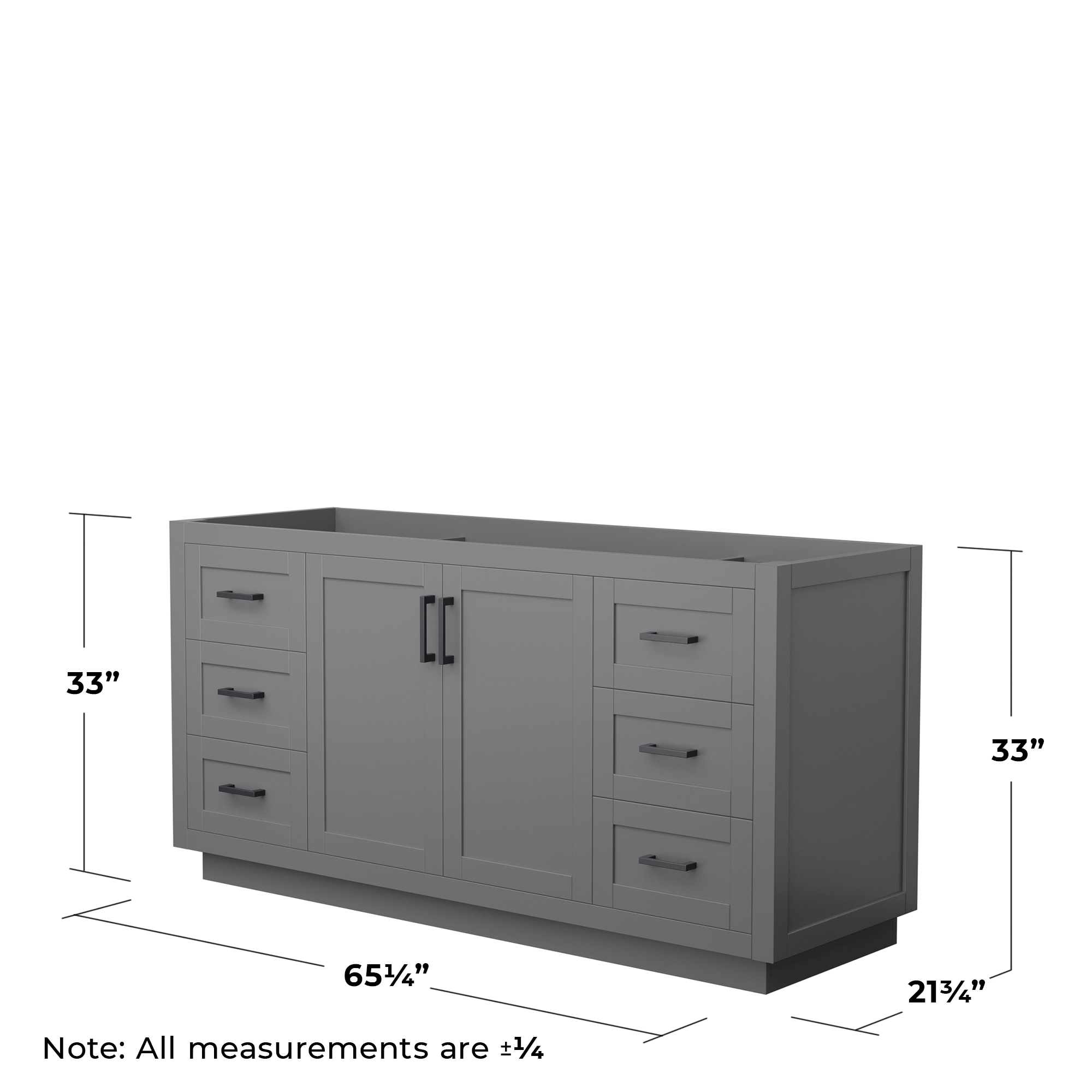 Wyndham Collection WCF292966SGBCXSXXMXX vanities - View #3