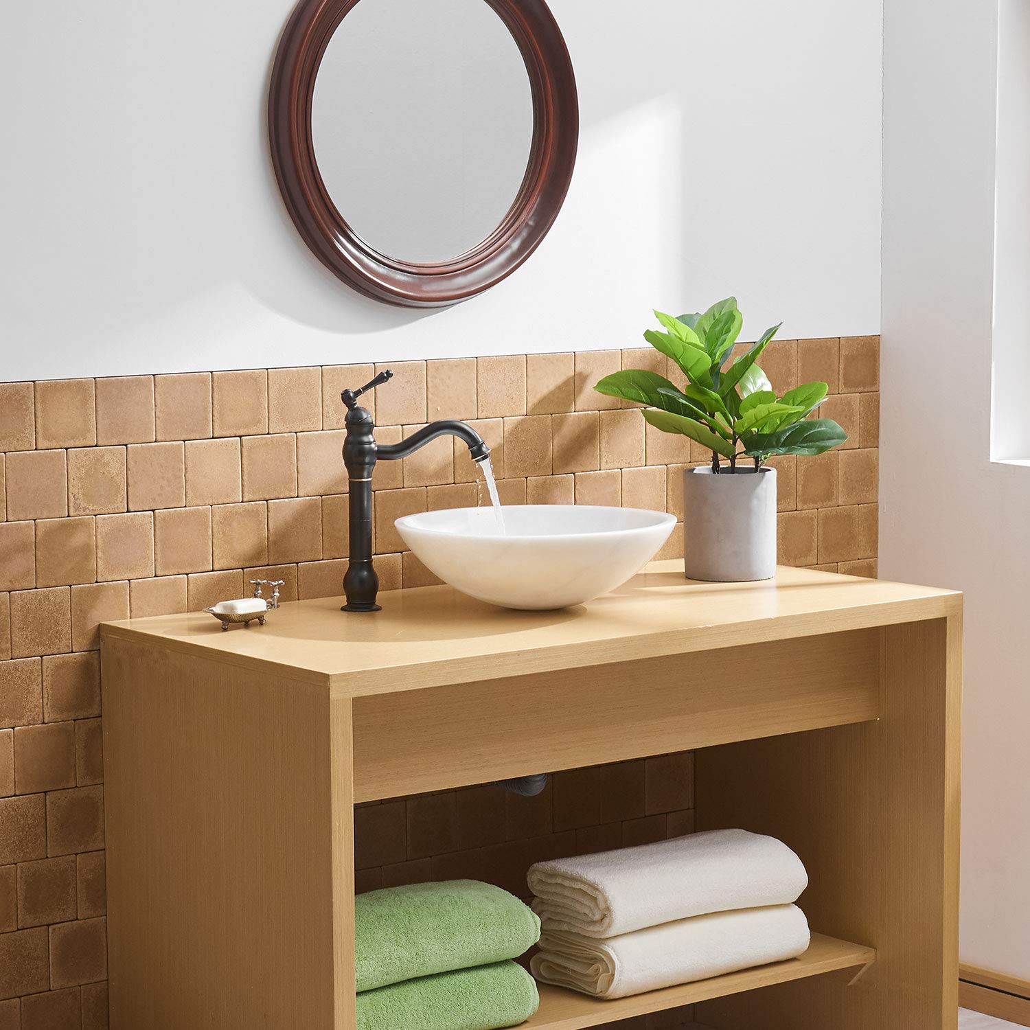 BWE A-99310-BRONZE Lavatory-Faucets - View #2
