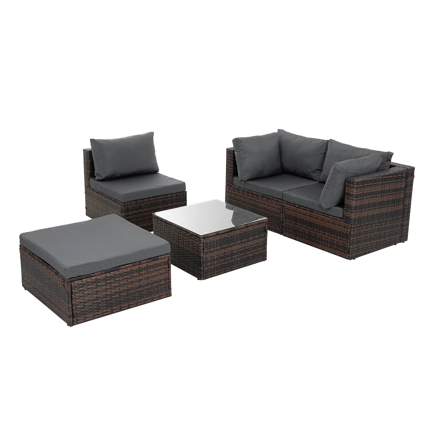 SINOFURN SYB790006GY Patio-Sofas-Daybeds - View #8