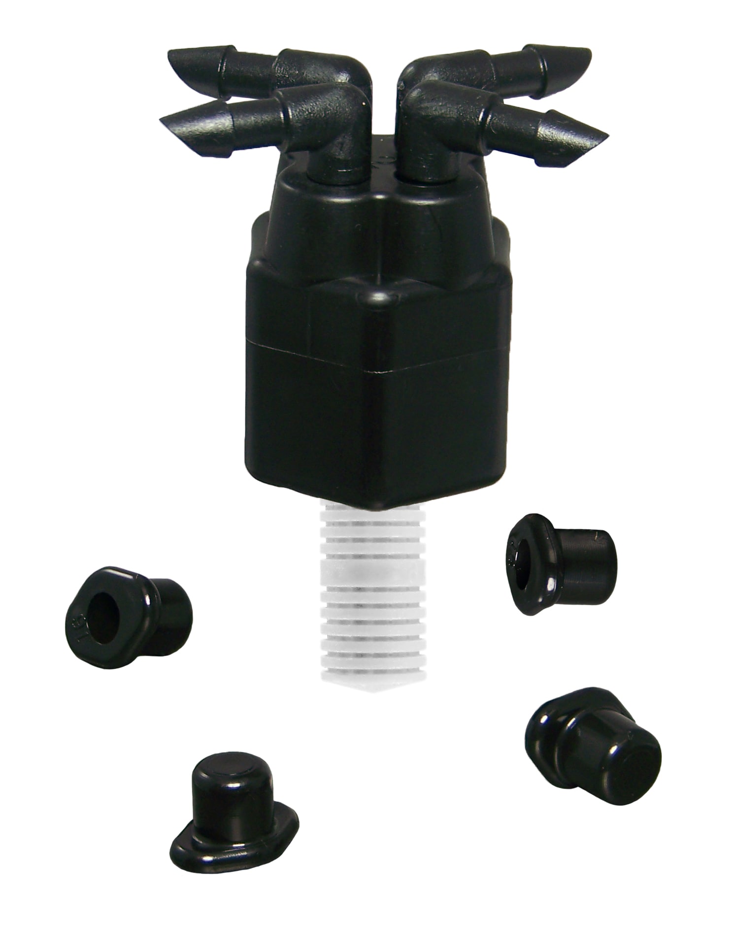 Mister Landscaper MLA-4RA4 4 -Port NPT Irrigation Manifold with Filter