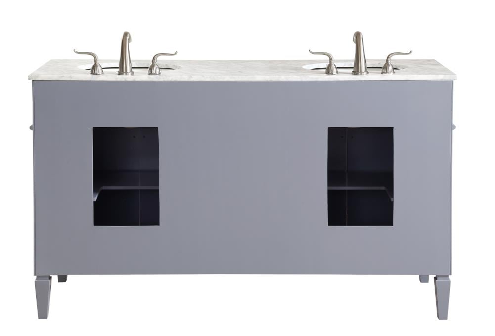 Elegant Decor FI37560DGR Bath-Vanity-Combo - View #8