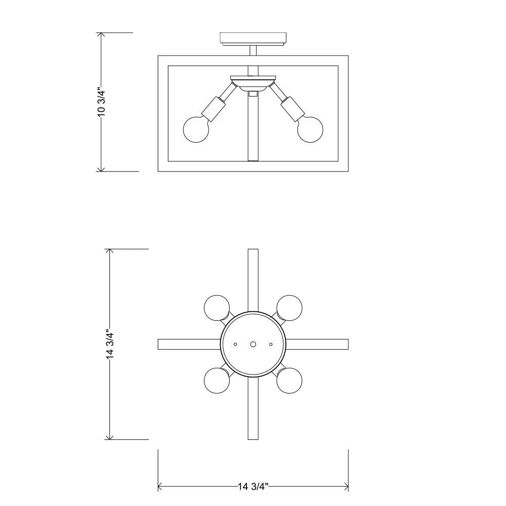 Designers Fountain 92811-CH flushmounts - View #2