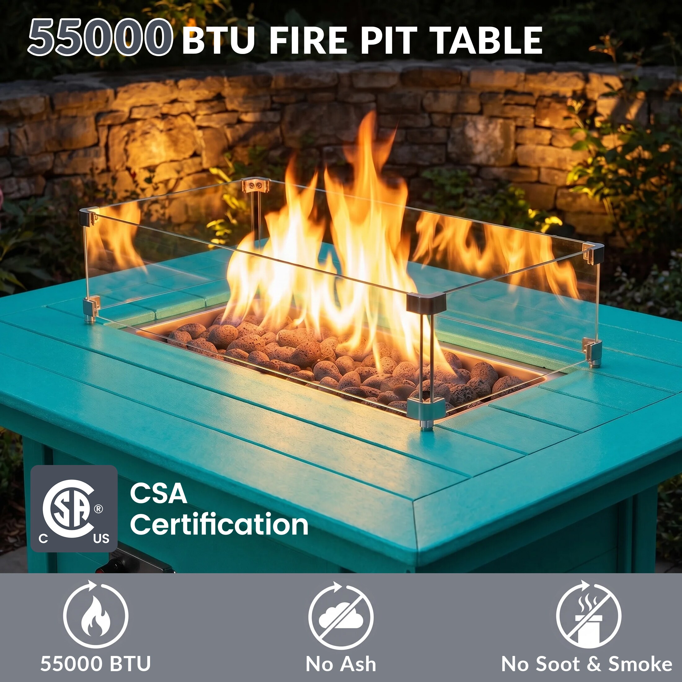Costaelm COS308881 Outdoor-Gas-Firepits - View #10
