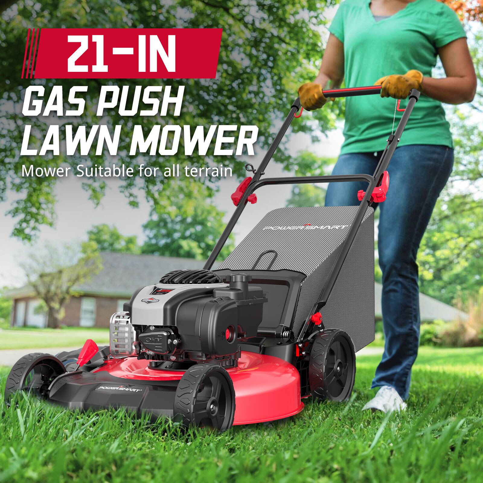 PowerSmart B8621P Gas-Walk-Behind-Mowers - View #6