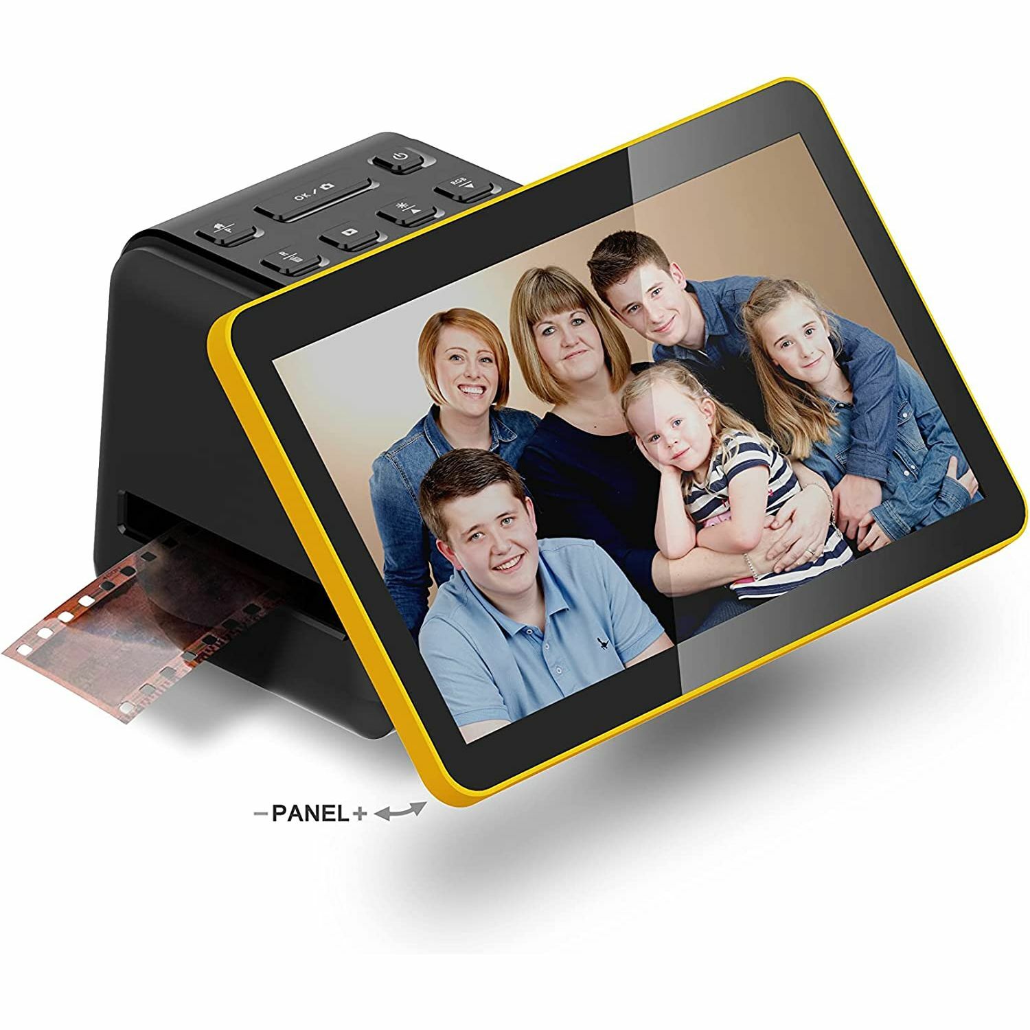 Kodak Slide N SCAN Film and Slide Scanner with Large 5” LCD Screen, Convert  Color & B&W Negatives & Slides 35mm, 126, 110 Film Negatives & Slides to  High Resolution 22MP JPEG Digital Photos