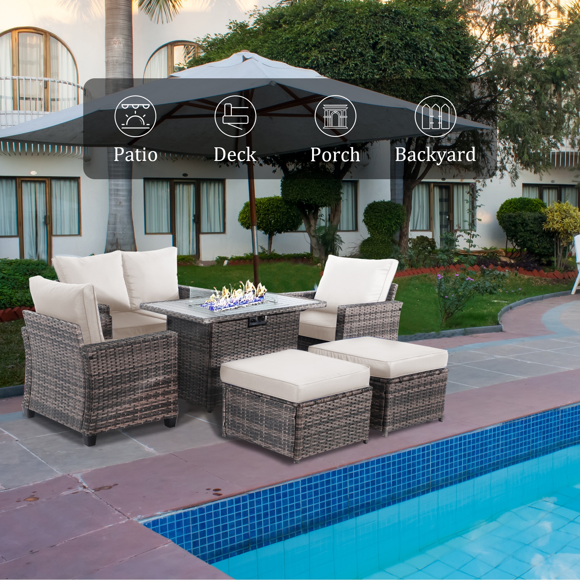 Decksplore BSMHC5001024 Patio-Conversation-Sets - View #8