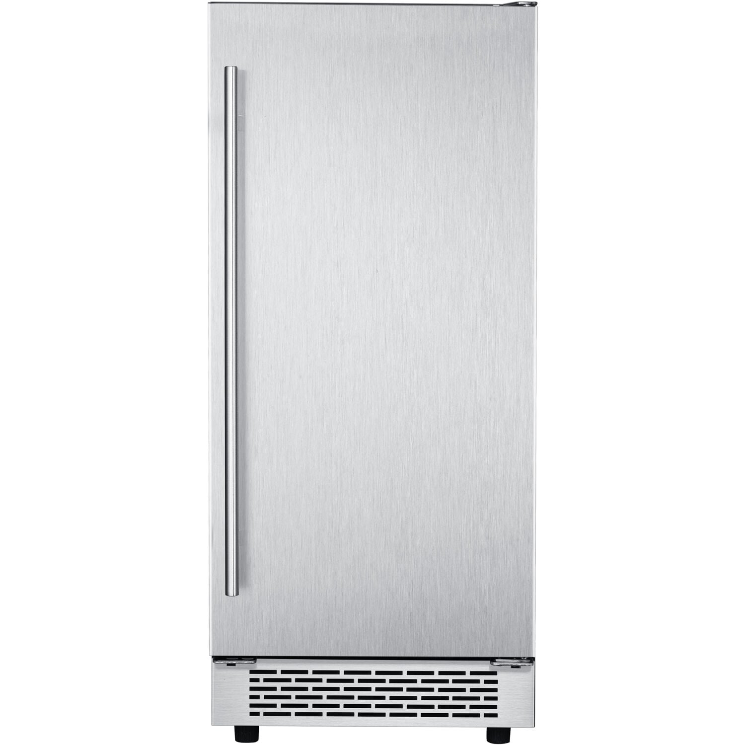 NewAir 80-lb Left-swing Door Freestanding/Built-In For Commercial Use Craft  Ice Maker (Stainless Steel) in the Ice Makers department at