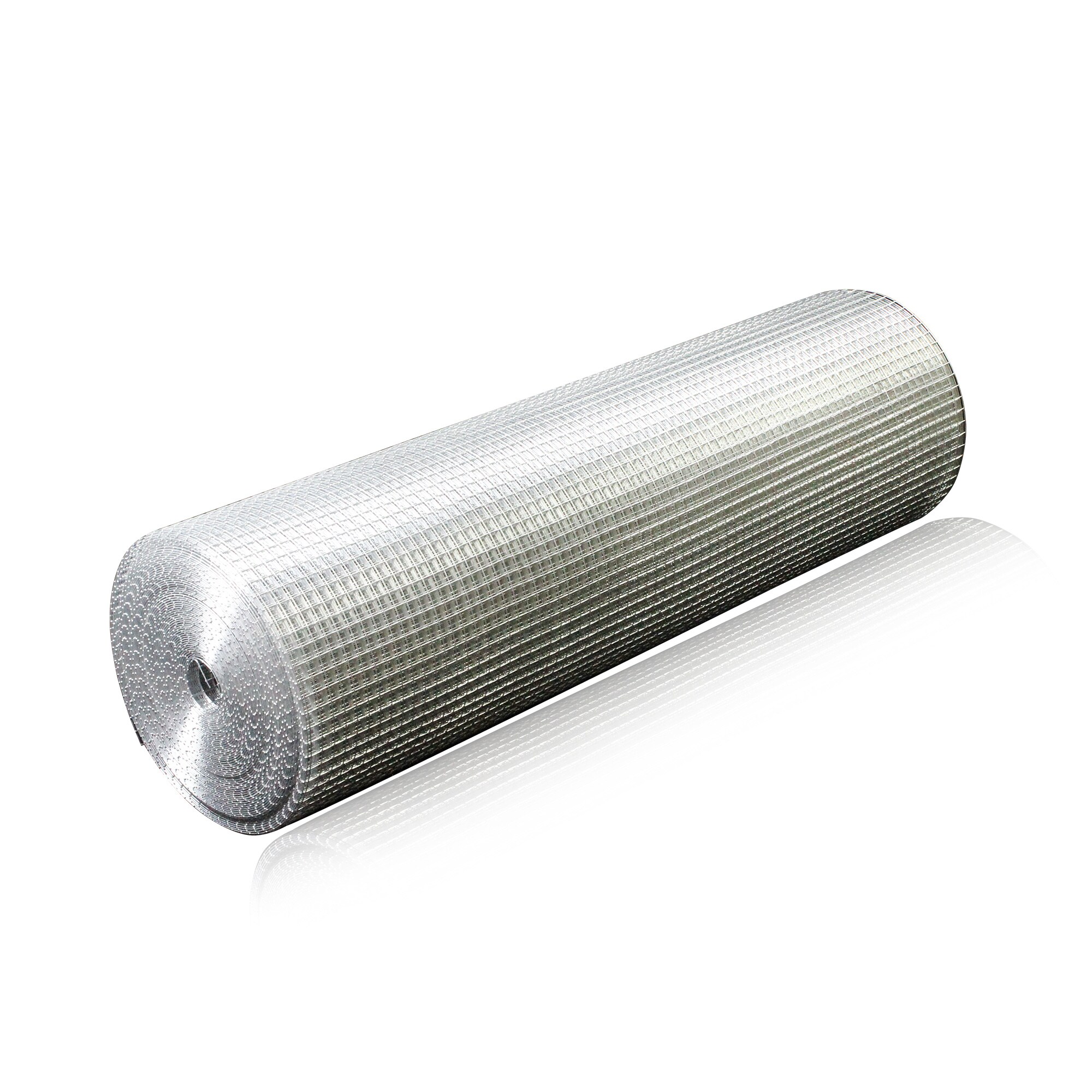 Kahomvis 100-ft x 4-ft 23-Gauge Silver Metal Hardware Cloth Rolled Fencing with Mesh Size 1/4-in x 1/4-in