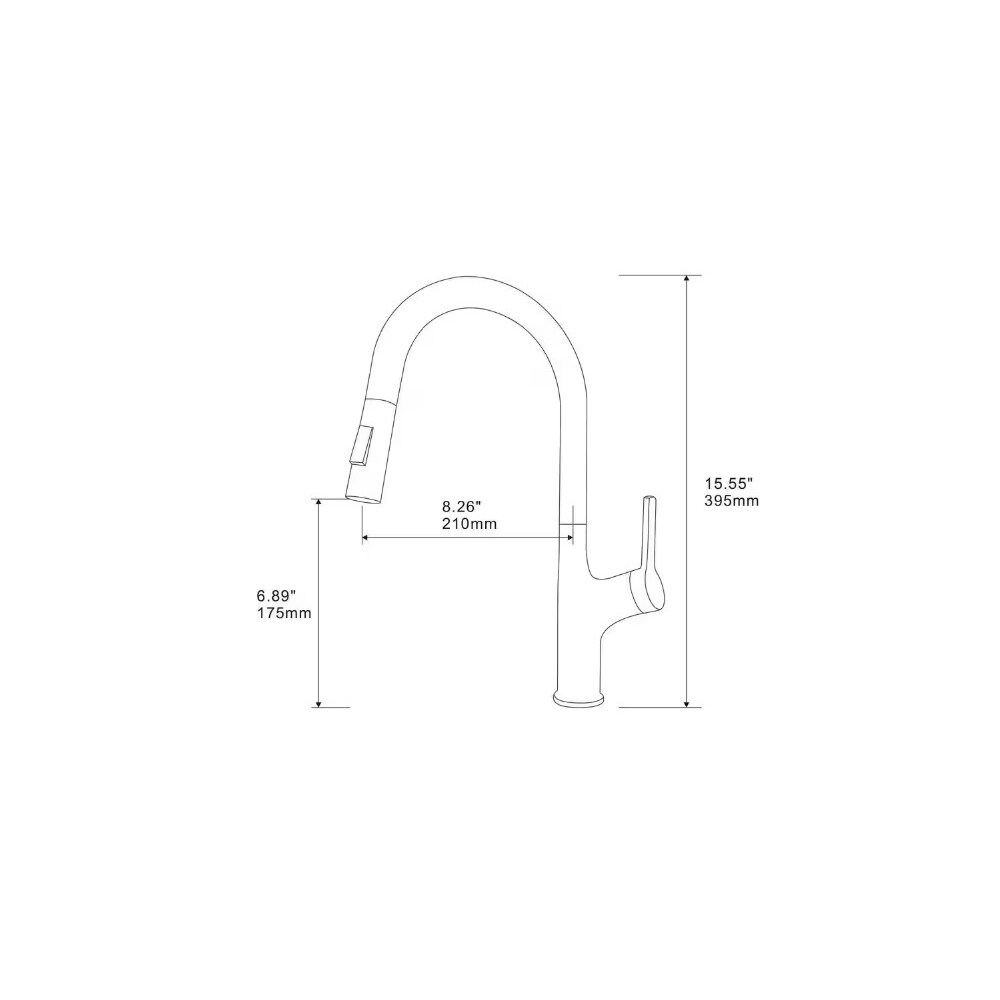 Kahomvis TC-QPW6-5011 Kitchen-Faucets - View #5