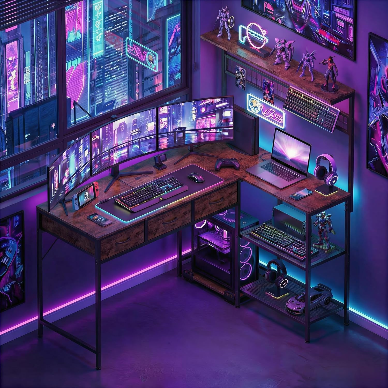 GAOMON CQC-MJRKXB-Z1MV desks - View #2