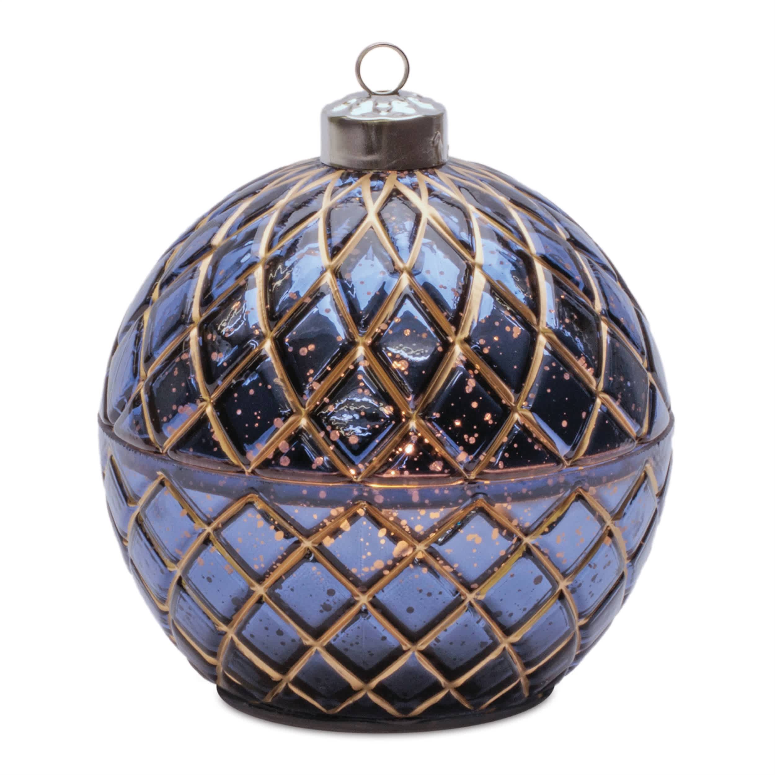 Melrose International LED Candle Ornament 5.75 IN D #98690DS