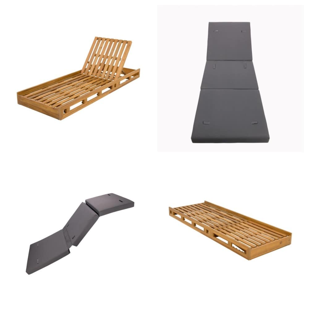 Coolbibila RILEY-LOUNGE-GRAY Chaises-Settees - View #6