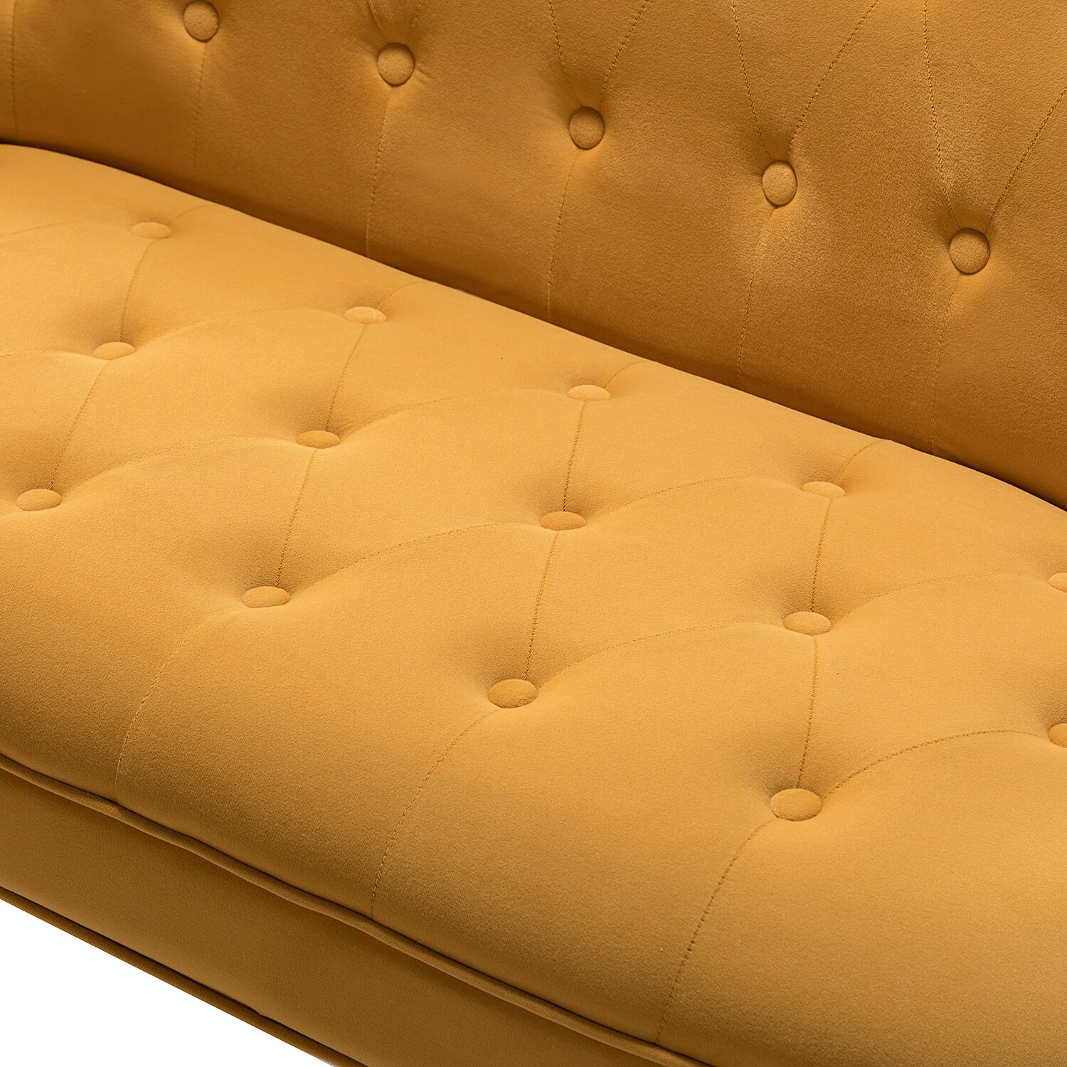 14 Karat Home SFS0422-MUSTARD Sofas-Loveseats - View #7