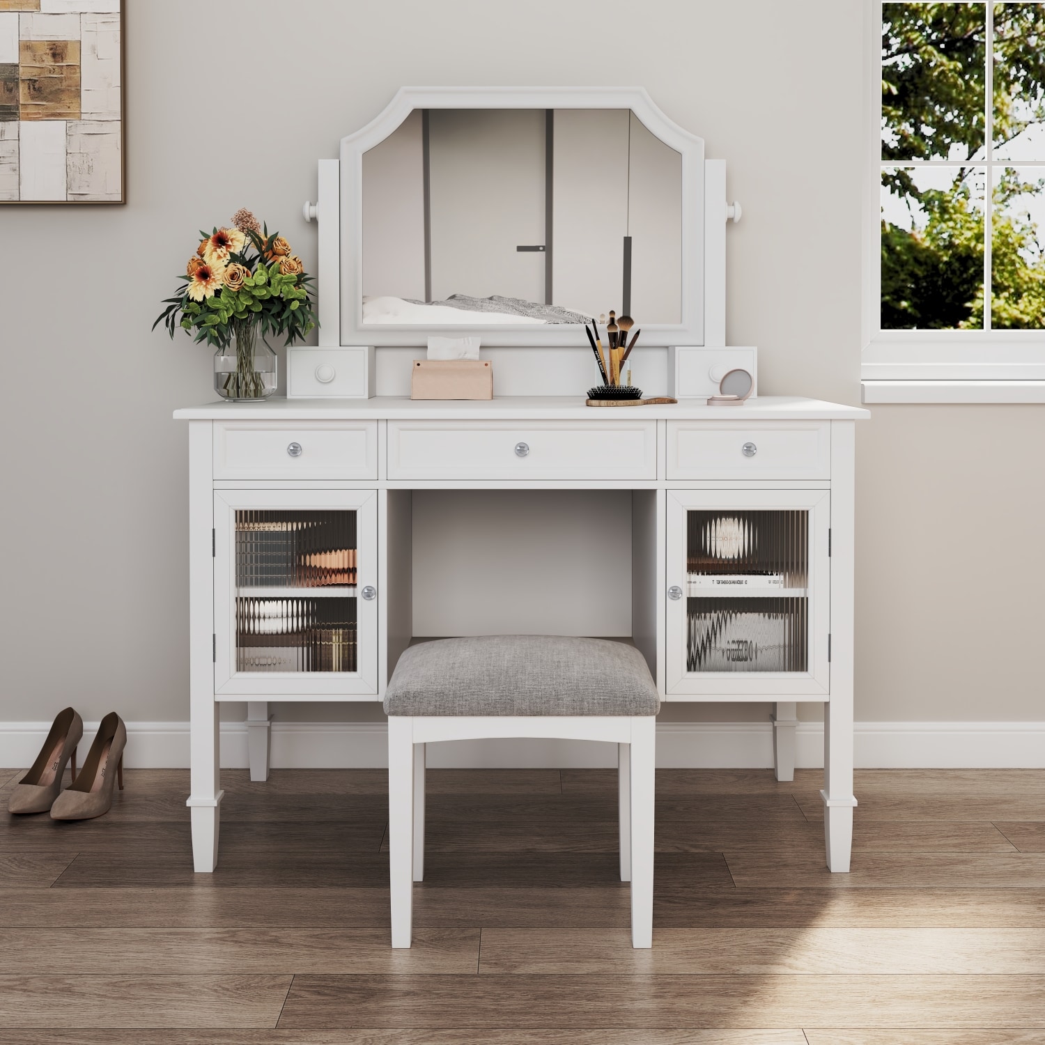 Streamdale Furniture N844P292486A Bedroom-Vanities - View #2