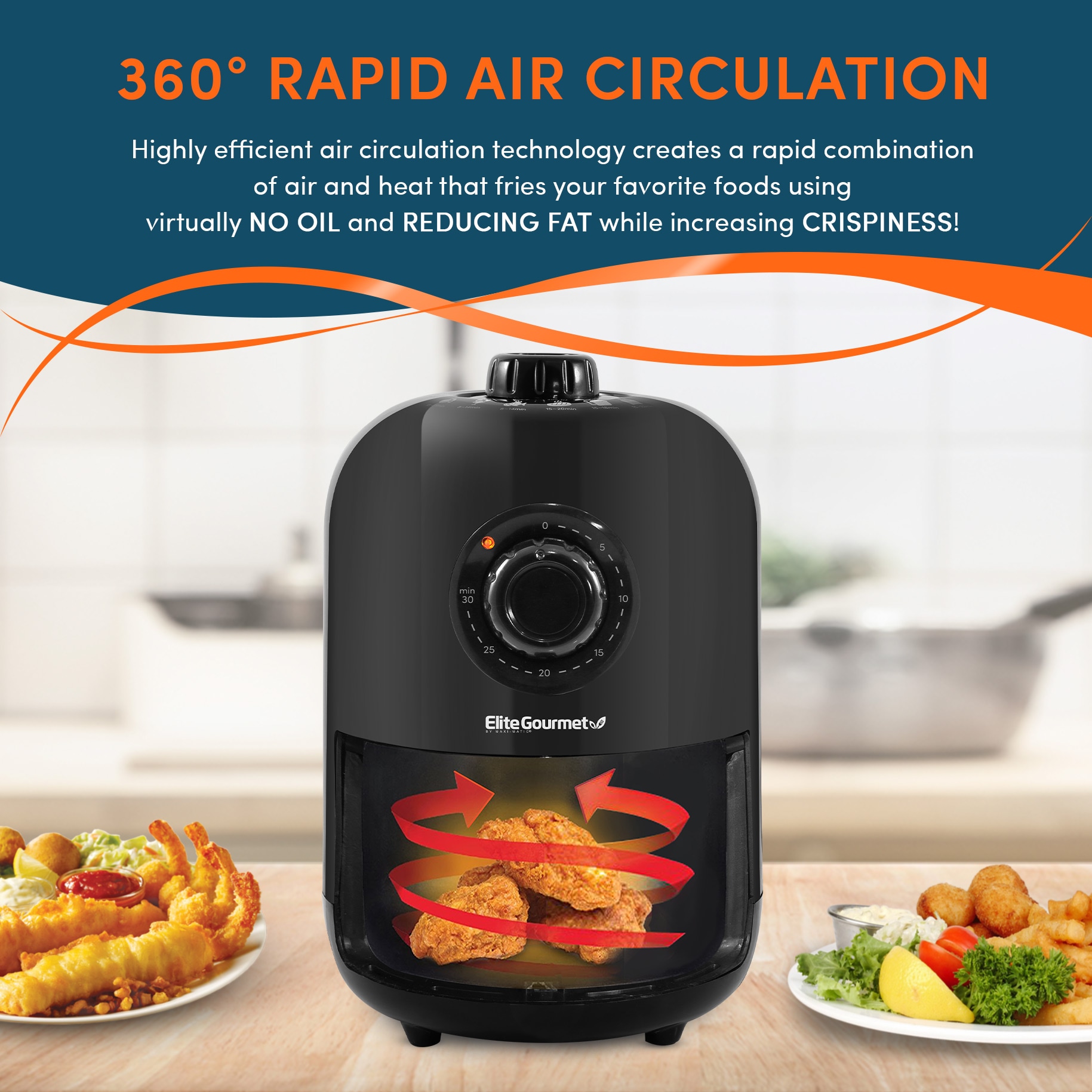 Elite EAF1121 Air-Fryers - View #7