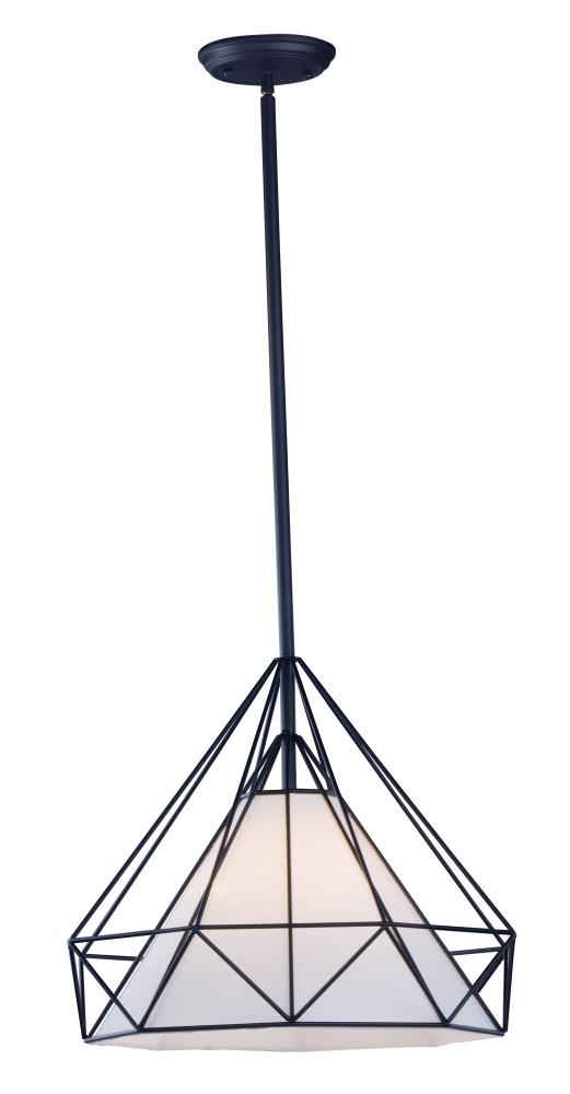 Maxim Lighting 20254WLBK TeePee 60-Light Black Modern/Contemporary Geometric Pendant Light