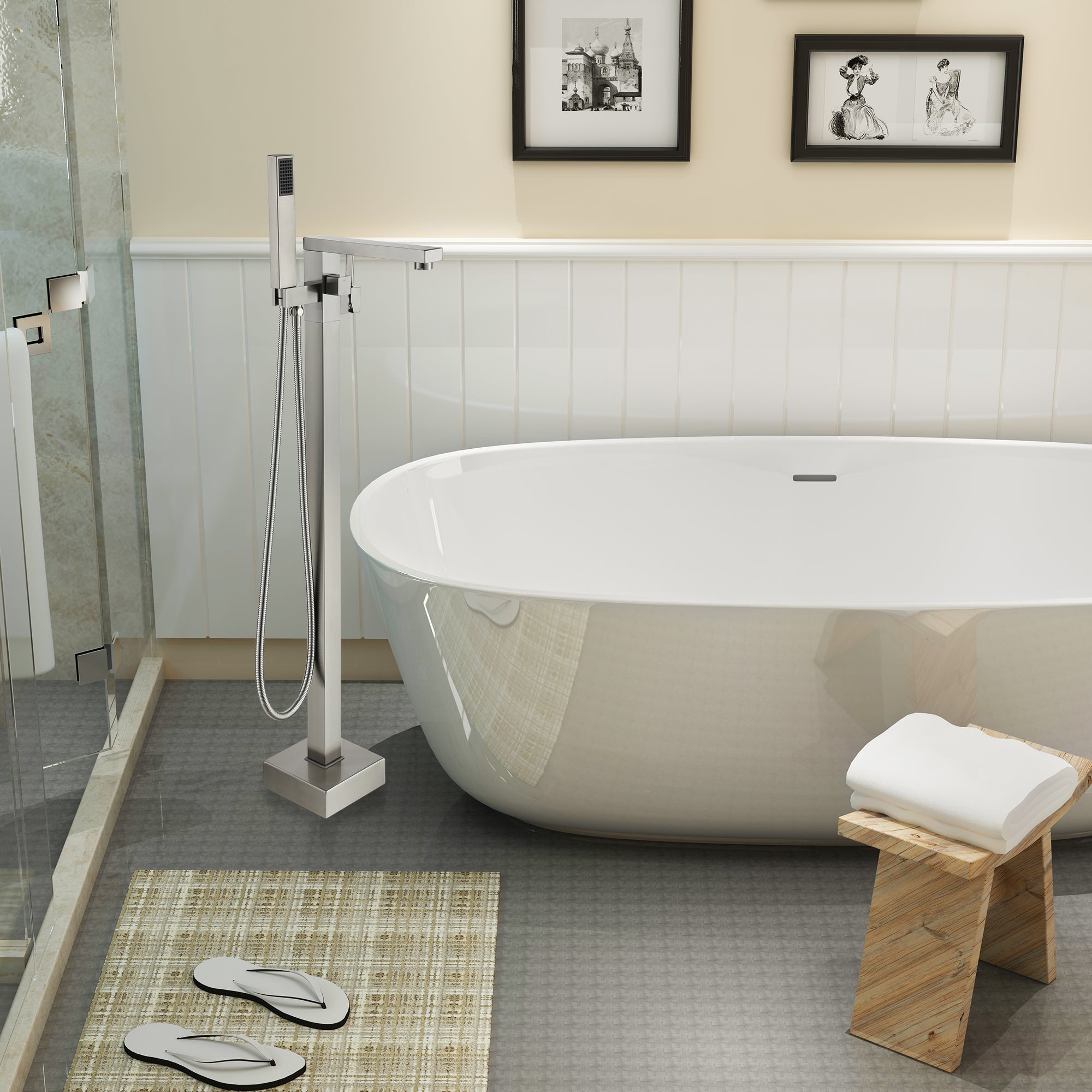 Boyel Living BL05-BN Roman-Tub-Faucets - View #4