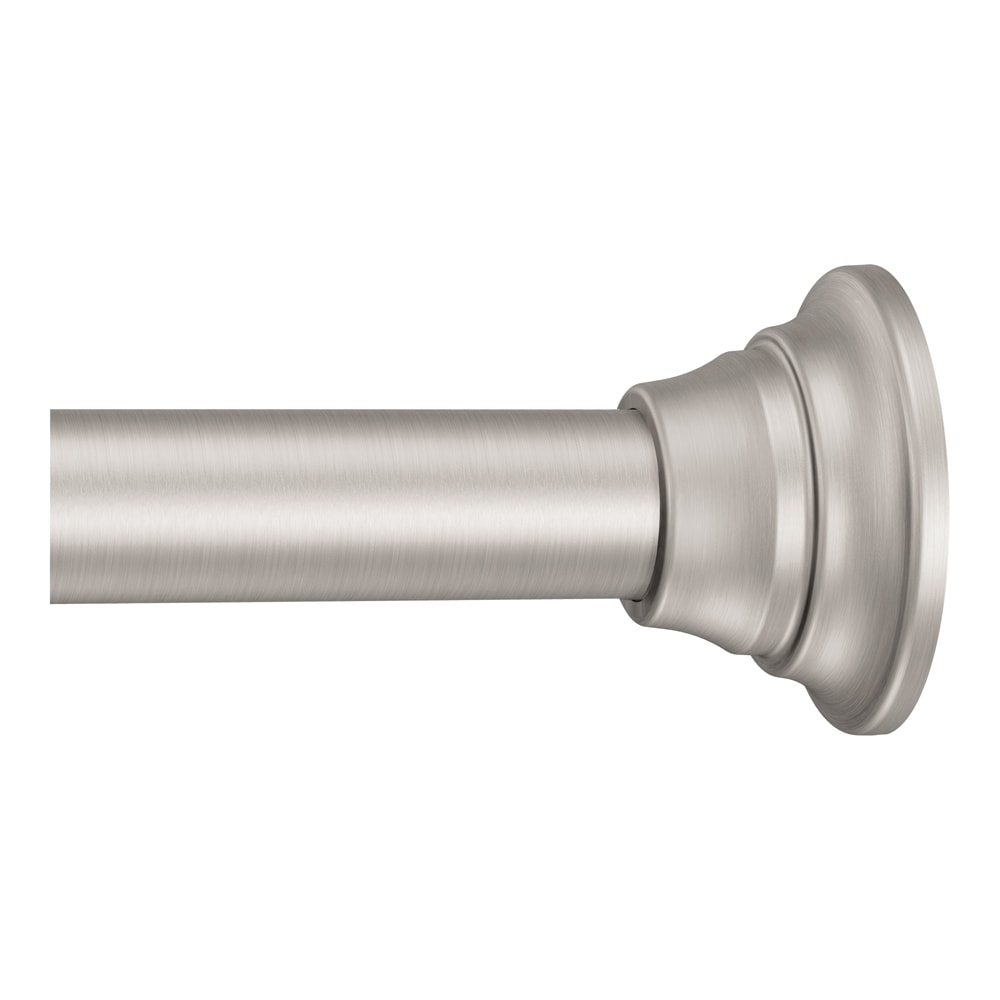 Shower Curtain Rod Stainless Steel Spring Tension Bathroom Rod Fits 41-67 Inch 