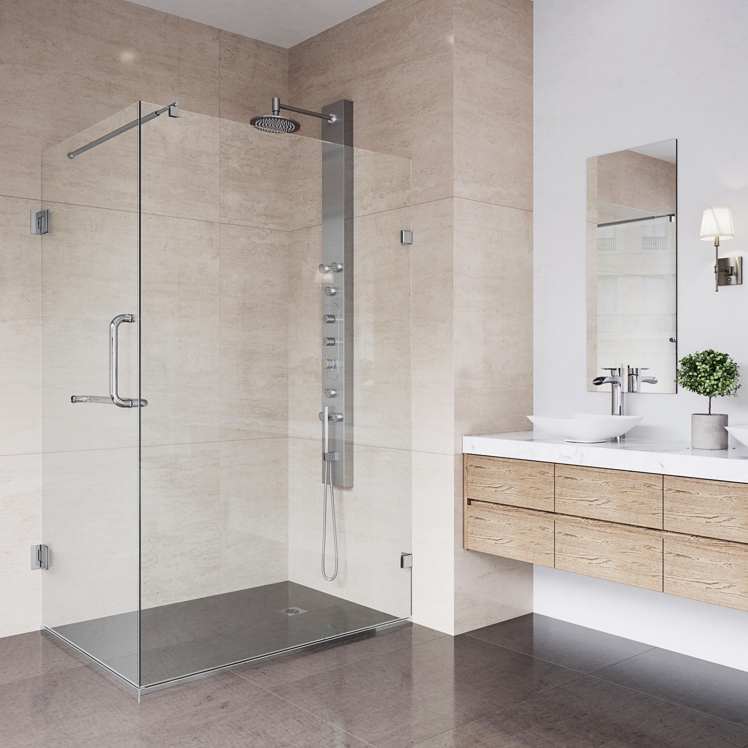 VIGO VG6012CHCL36 Shower-Doors - View #6