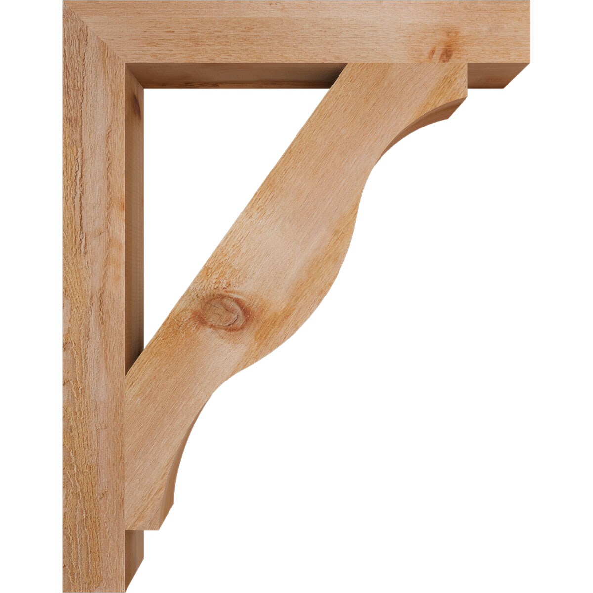 Ekena Millwork BKT04X30X38FST05RWR Exterior-Brackets-Braces - View #3