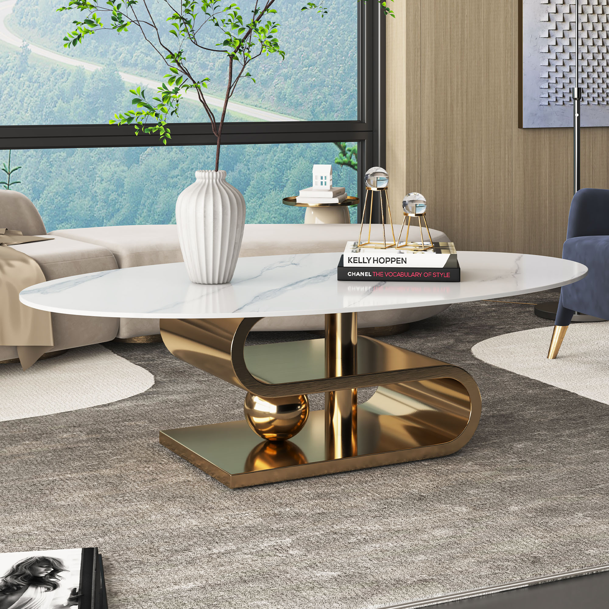 Oizaye WH-SCT-1101 Coffee-Tables - View #3