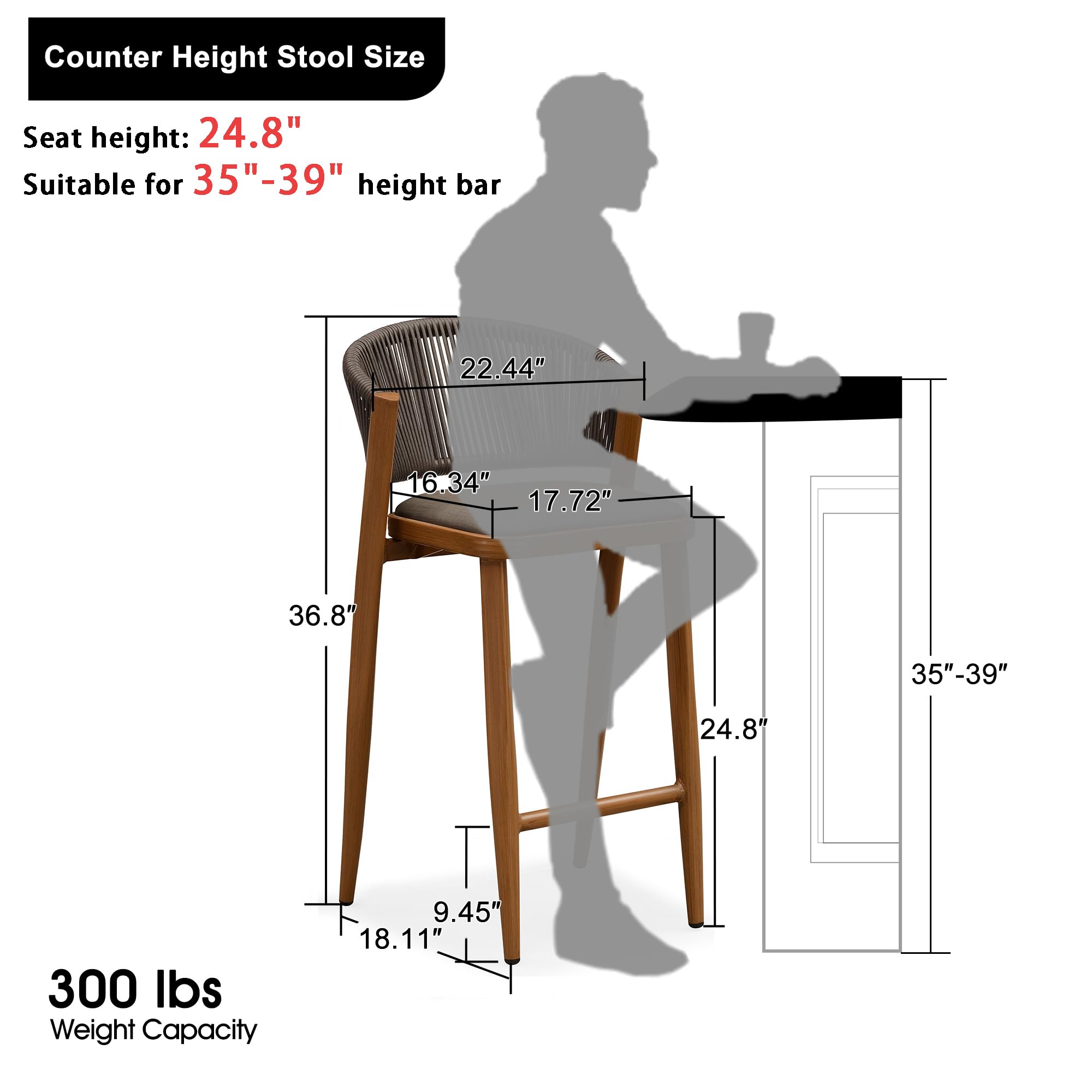 PURPLE LEAF LS04-BC02-SX-MZ-1 stools - View #3