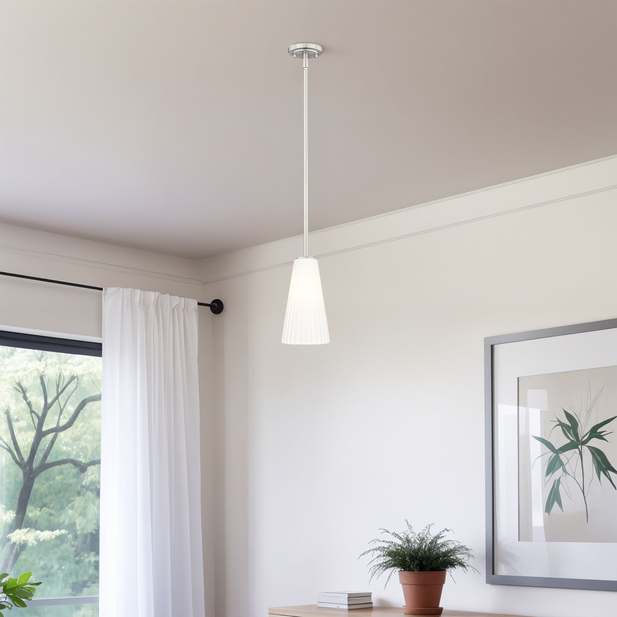 Z-Lite 3043P6-ROD-BN Pendant-Lights - View #2