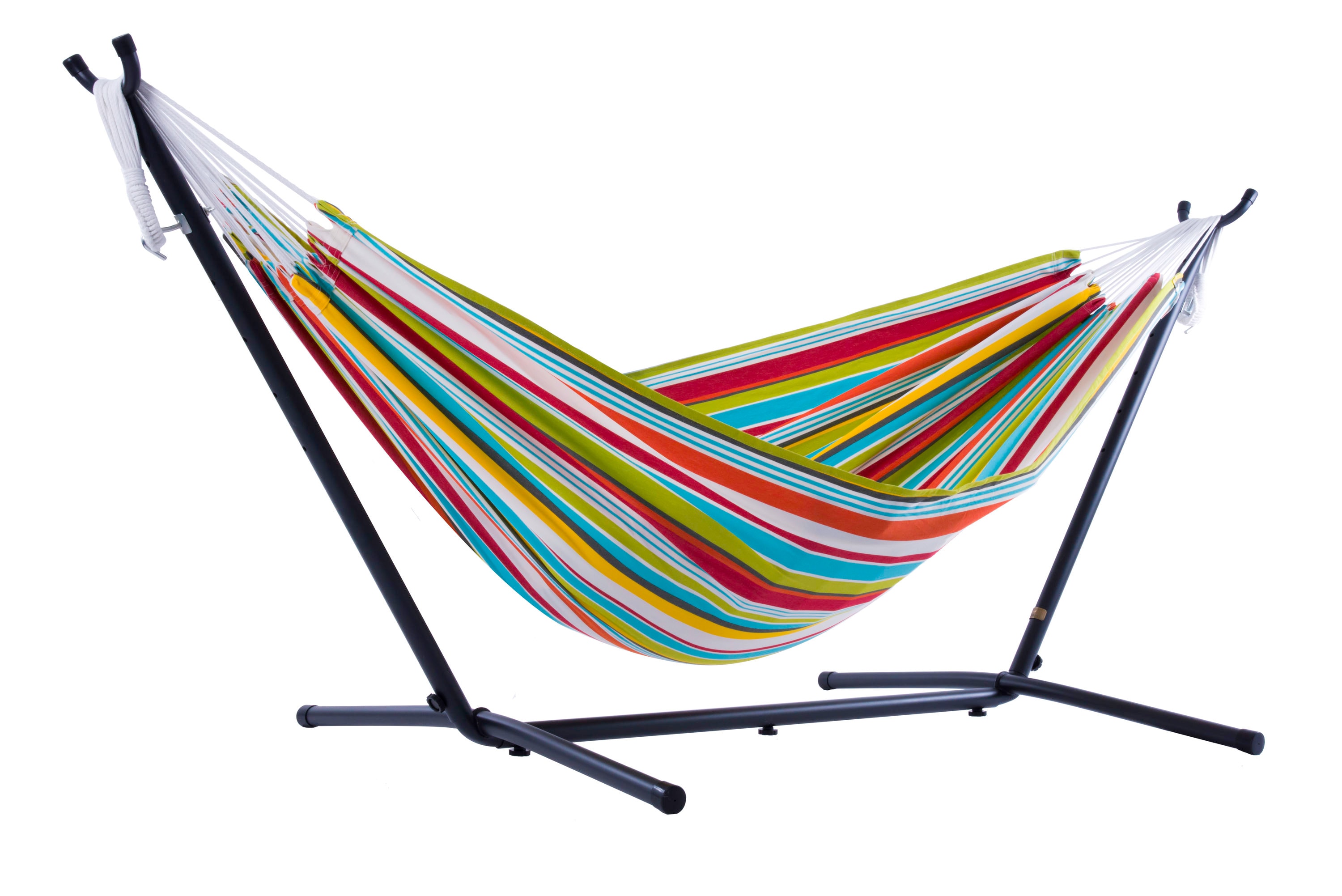Vivere C9POLY-10 C9POLY Ciao Fabric Hammock with Stand