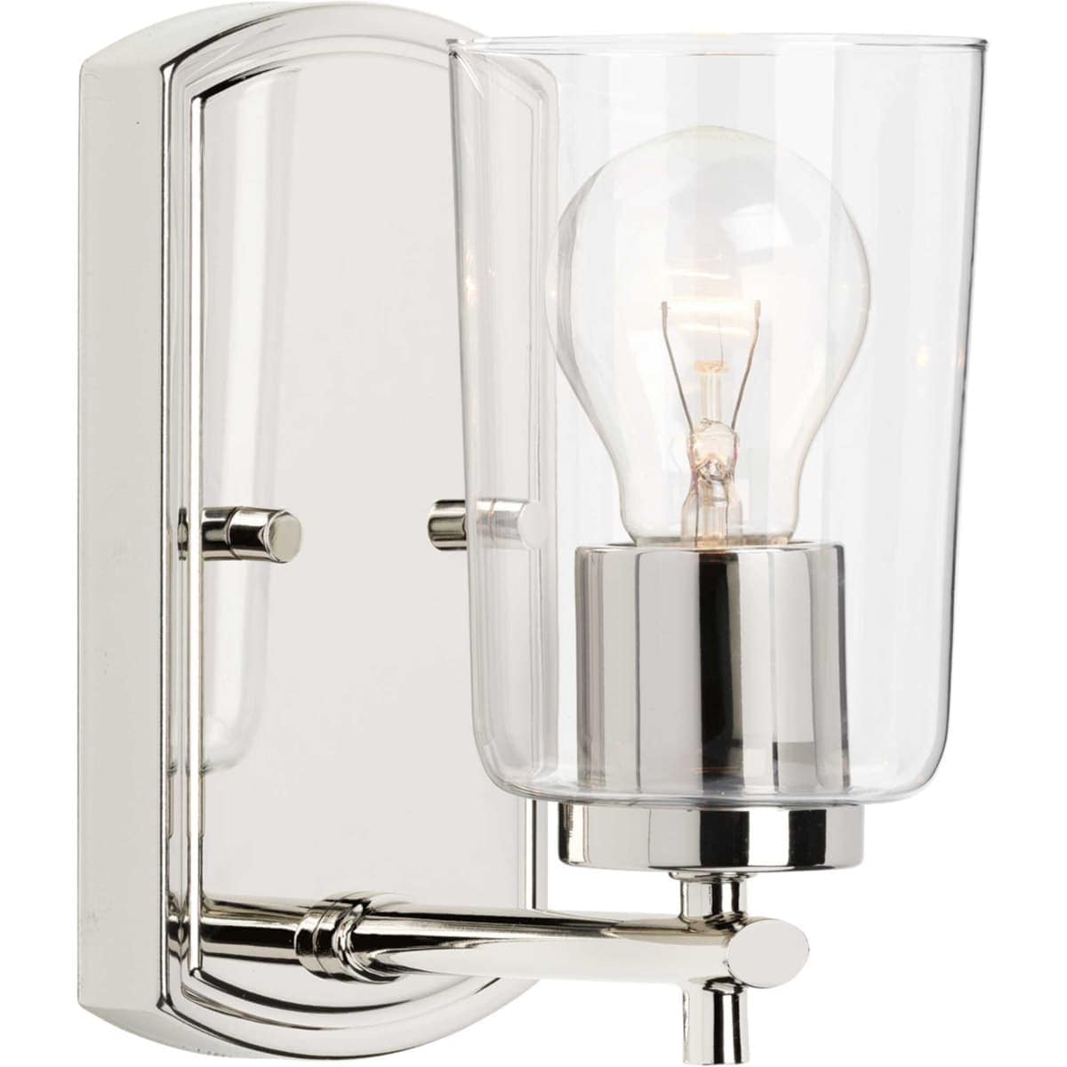 Bowery + Grove - 55440-PNCI Art 1 Light 5 inch Polished Nickel Bath Vanity Wall Light