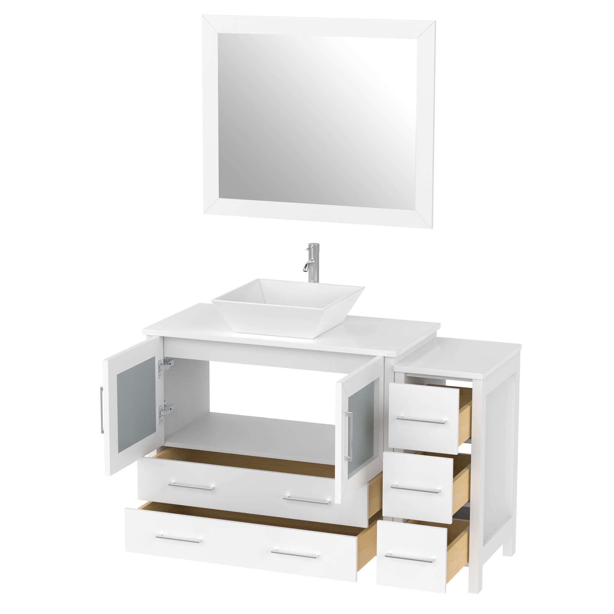 Vanity Art VA3136-48W Bath-Vanity-Combo - View #6