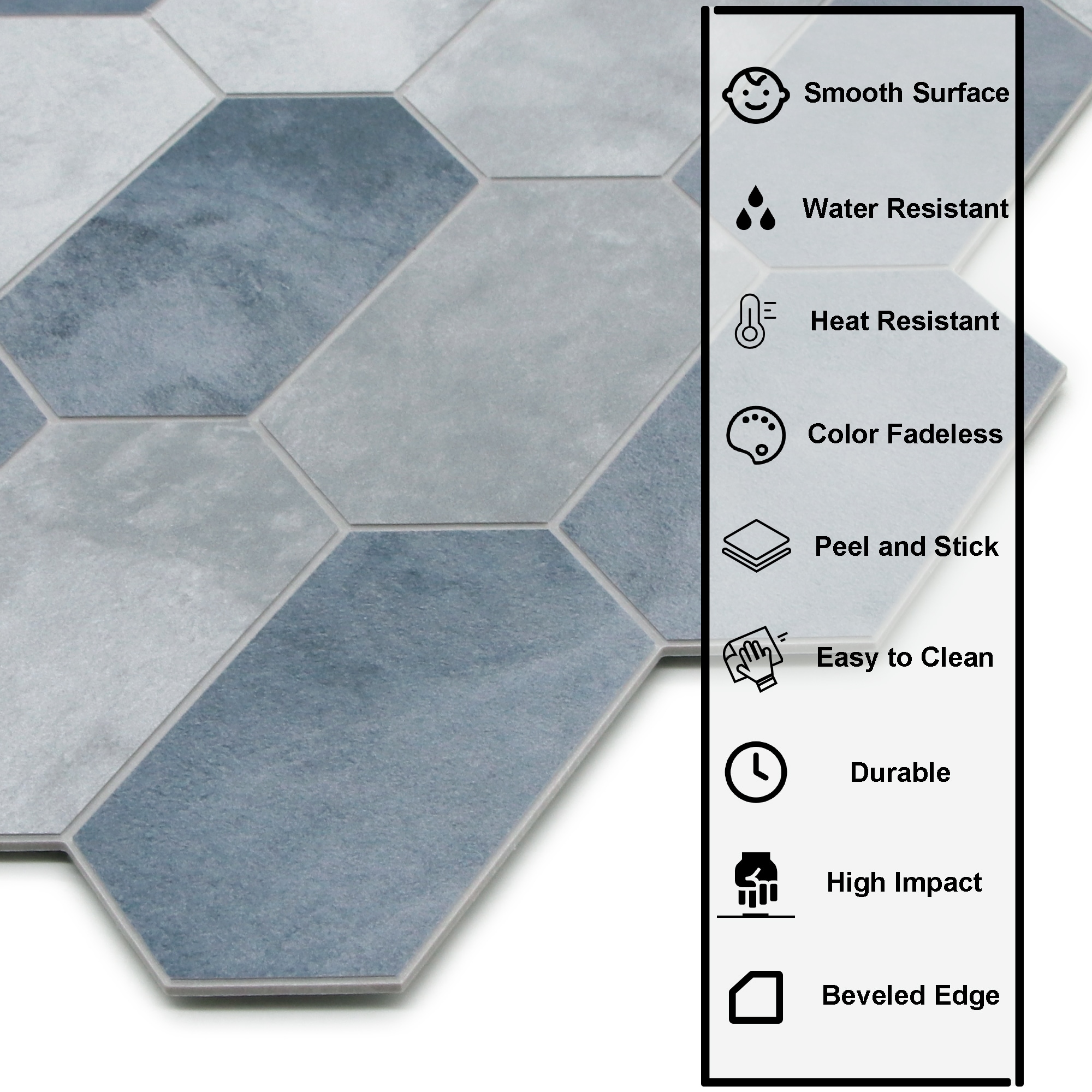 SUNWINGS SDS002-BLU-10 Ceramic-Tile - View #3