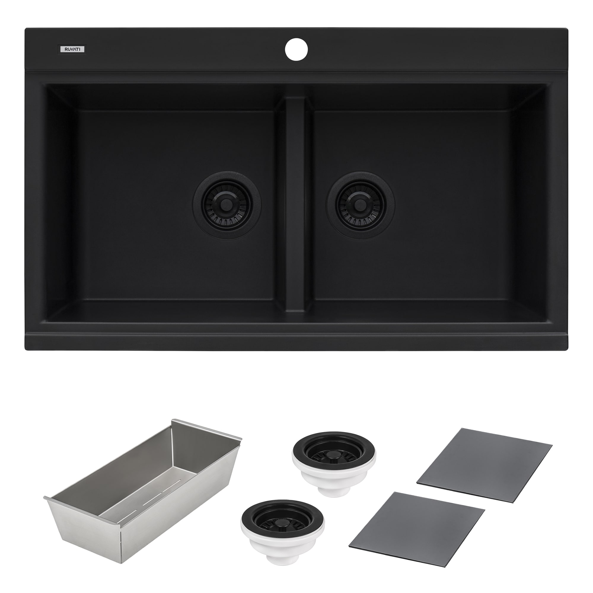 Ruvati RVG1350BK Kitchen-Sinks - View #3