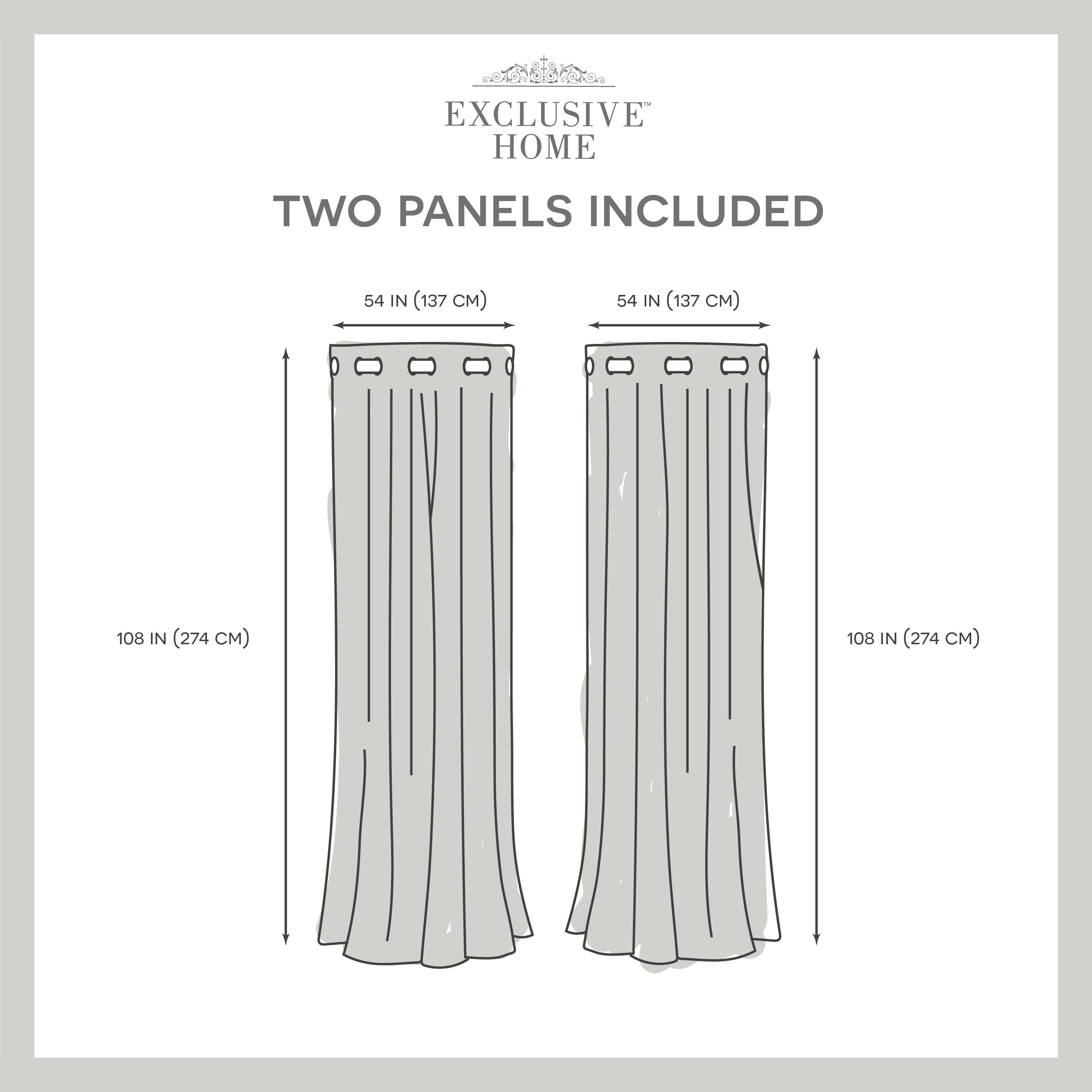 Exclusive Home EH8092-04 2-108G curtains - View #6