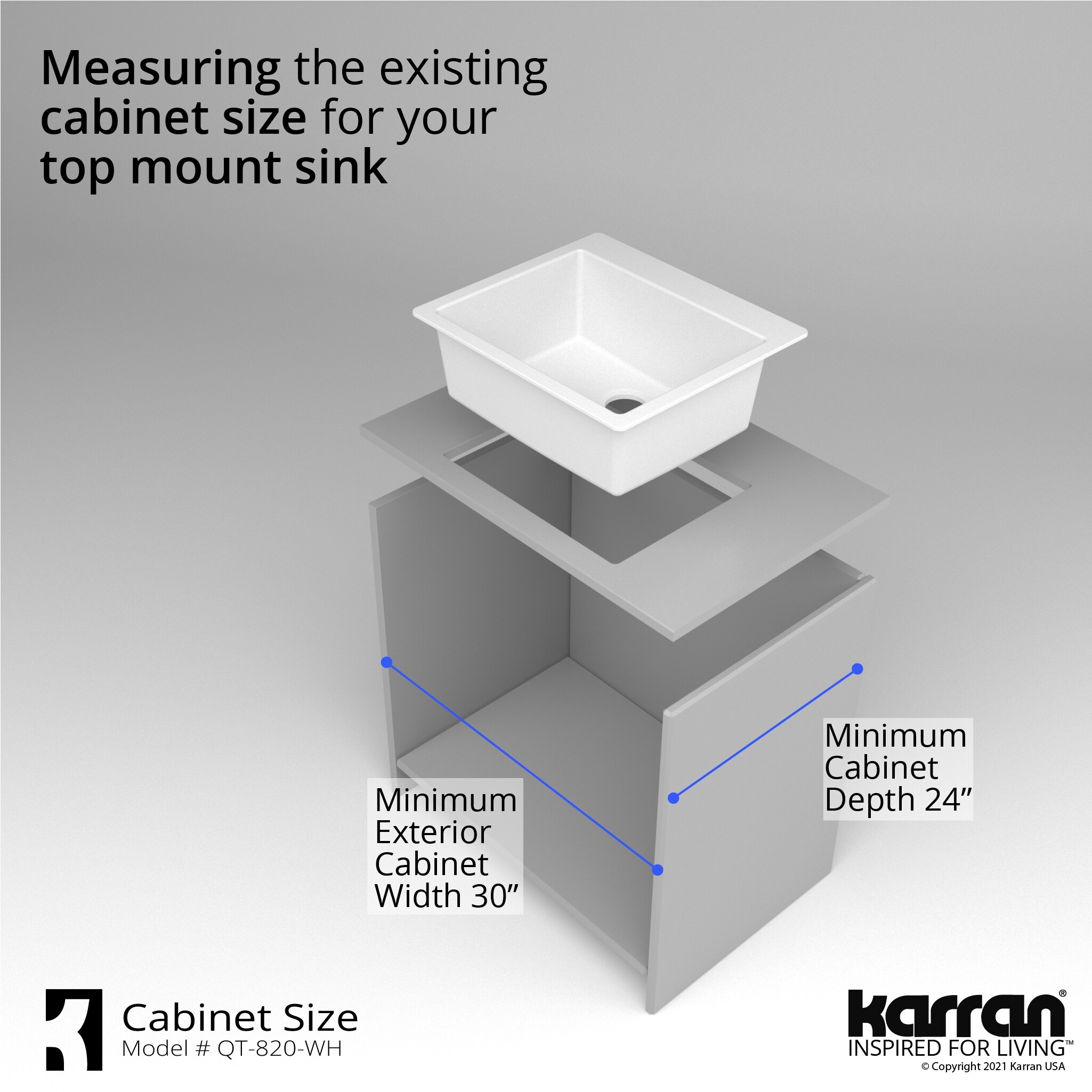 Karran QT-820-WH-PK1 Kitchen-Sinks - View #11