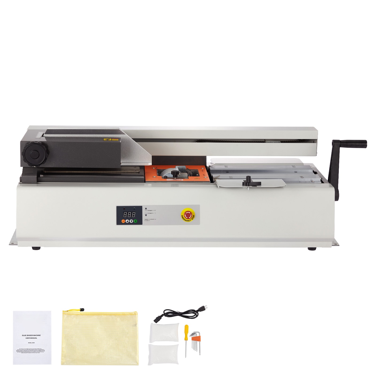 SVOPES SVOPESJZJ204008172V1 Thermal Binding Machine. 400-sheet Capacity. Hot Glue Book Binder. 40mm Binding Thickness. A3/a4/a5. Ideal For Office/school Use