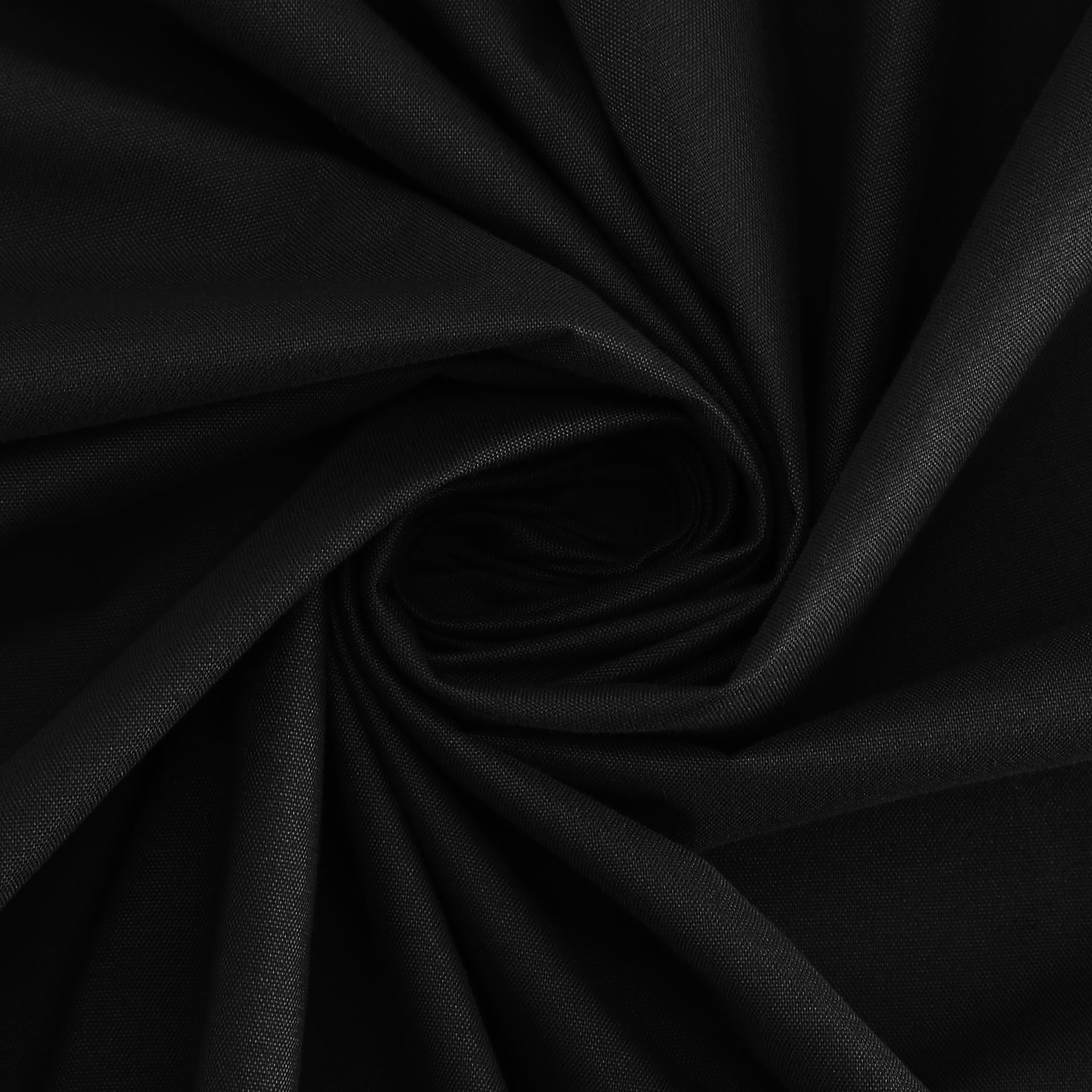 Black Thermal Blackout Grommet Curtain Panel