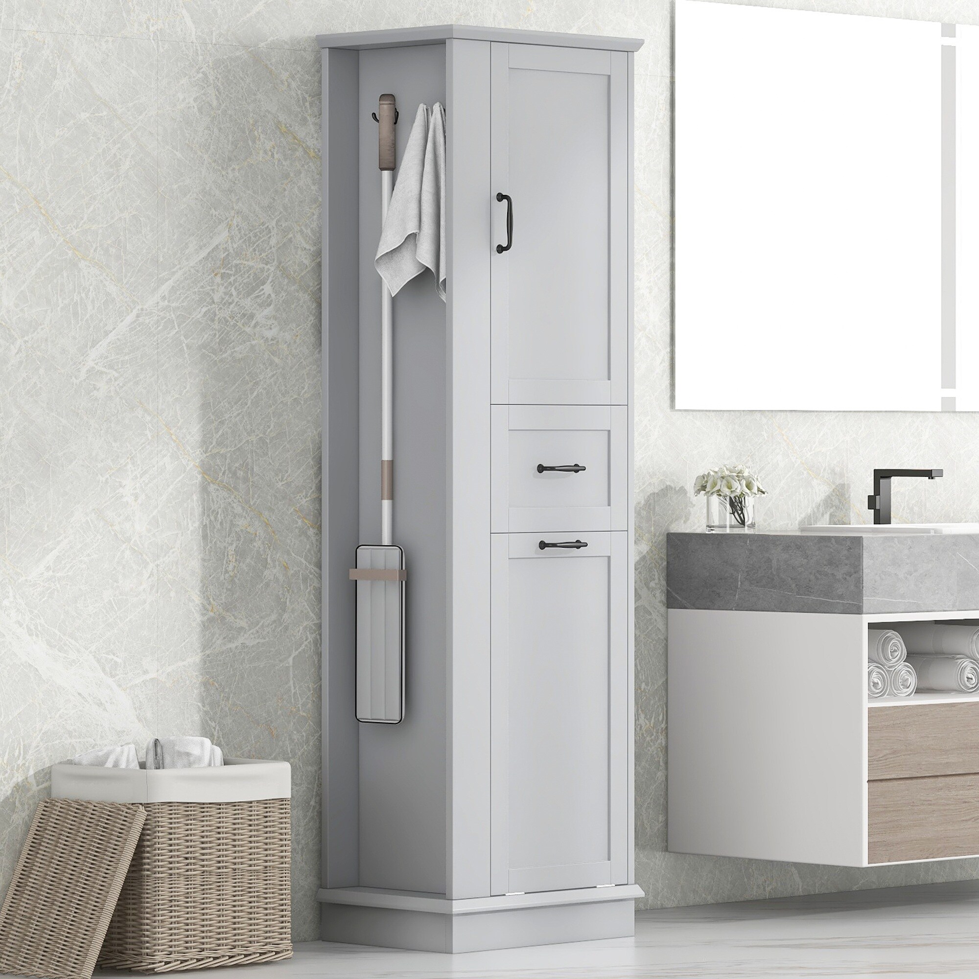 Dexmalle N725P281477E Linen-Cabinets - View #2