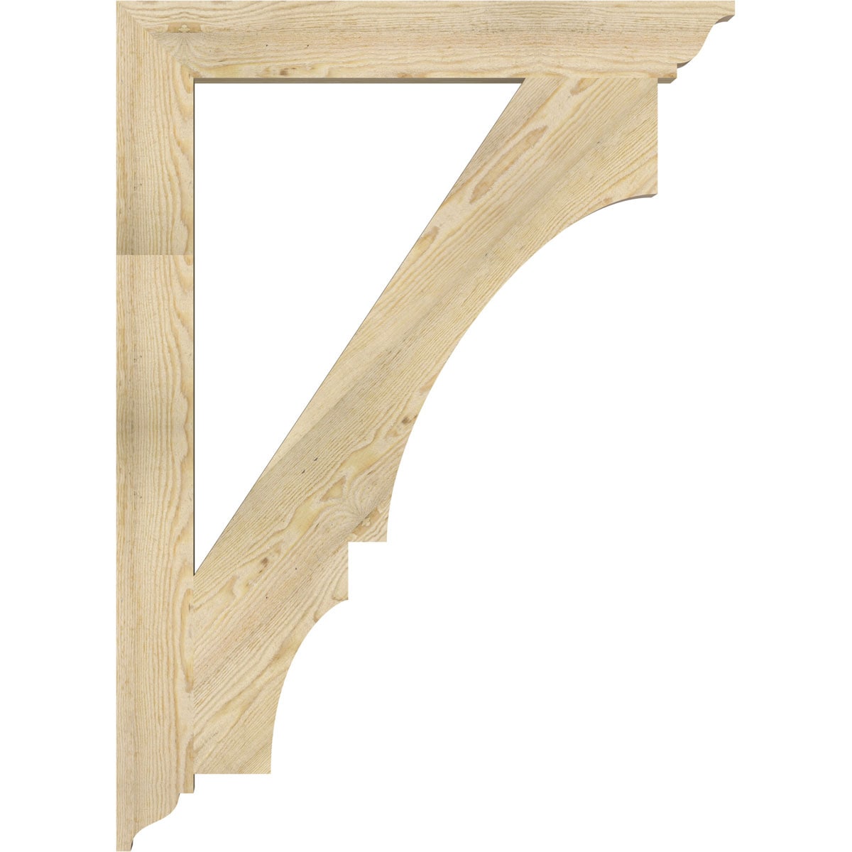 Ekena Millwork BKT04X32X44BOA01RDF Exterior-Brackets-Braces - View #3